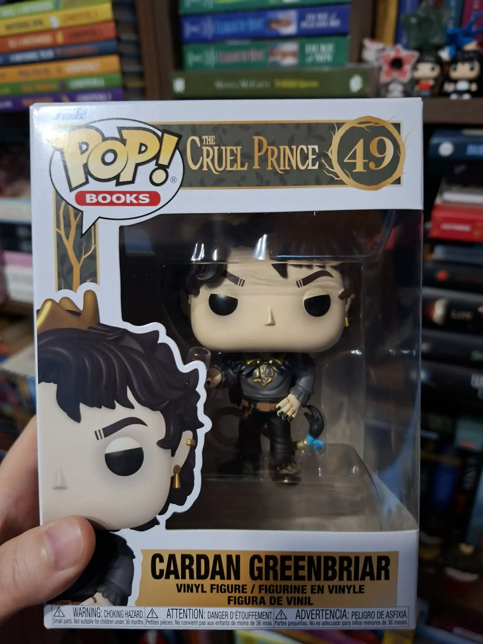 Funko POP Figur The Folk of the Air The Cruel Prince Cardan Greenbriar Produktfoto