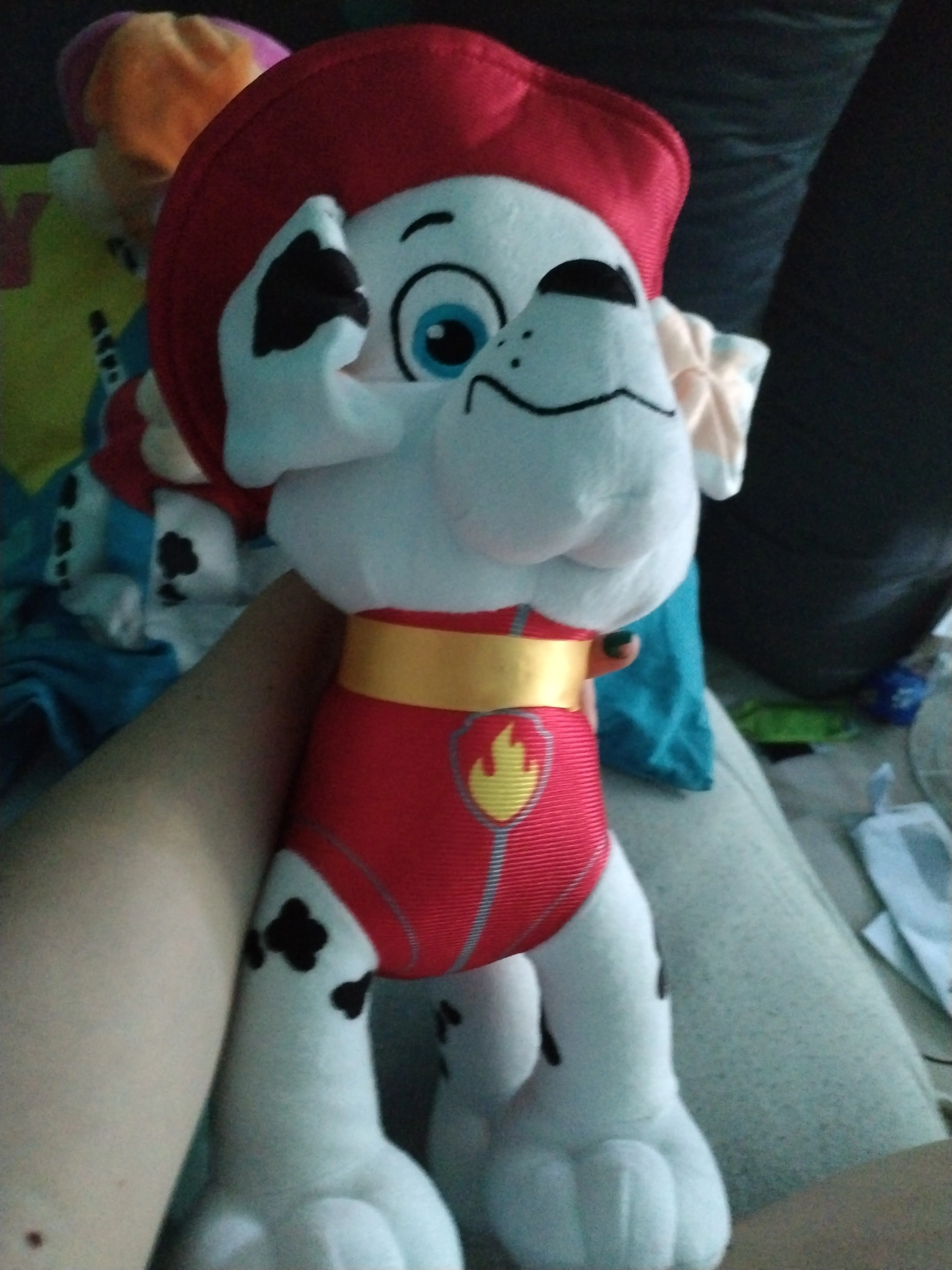 Paw Patrol Marshall Plüschfigur 37cm Produktfoto