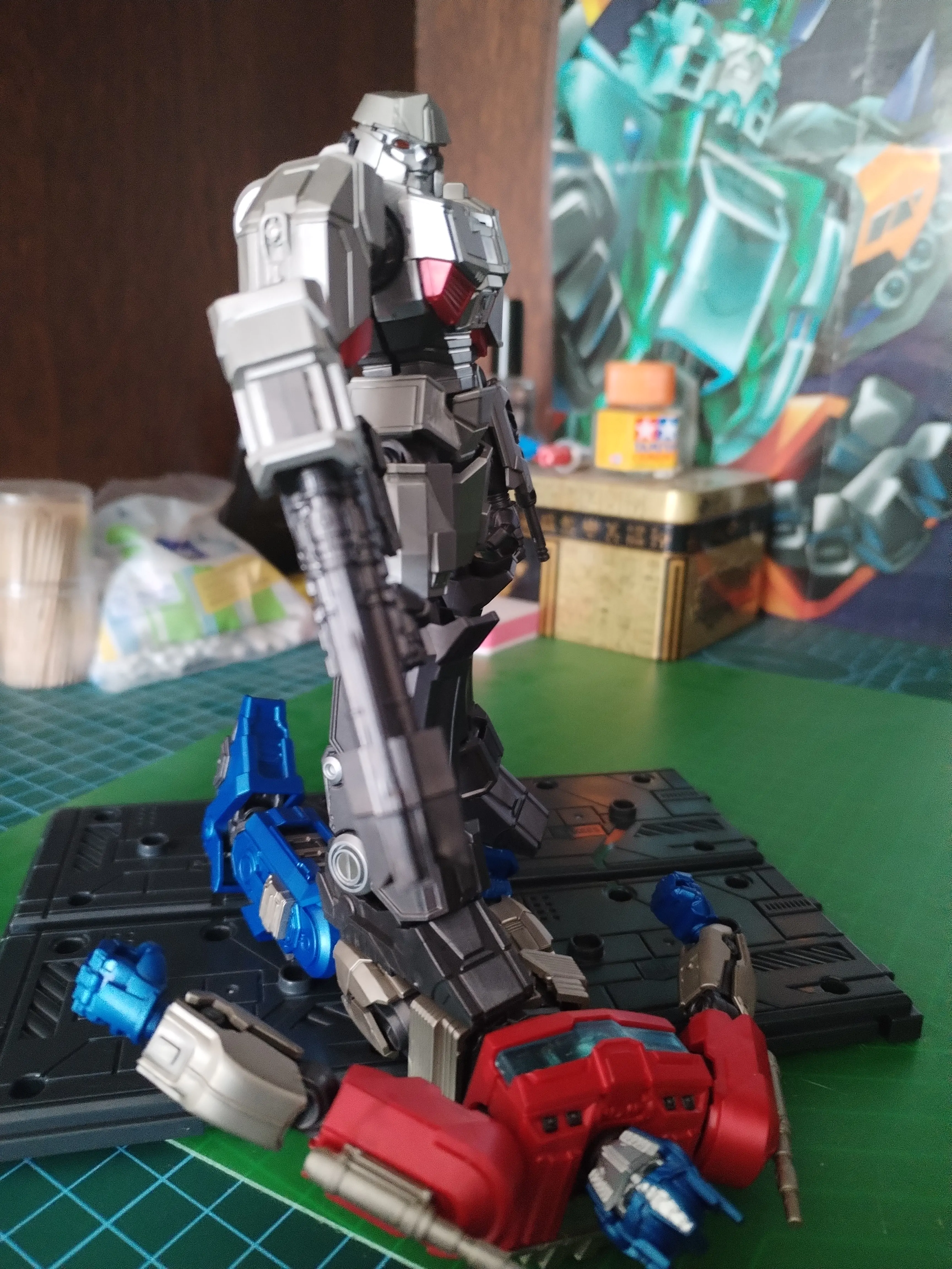 Transformers Blokees Plastikmodellbausatz Classic Class 12 Megatron Produktfoto