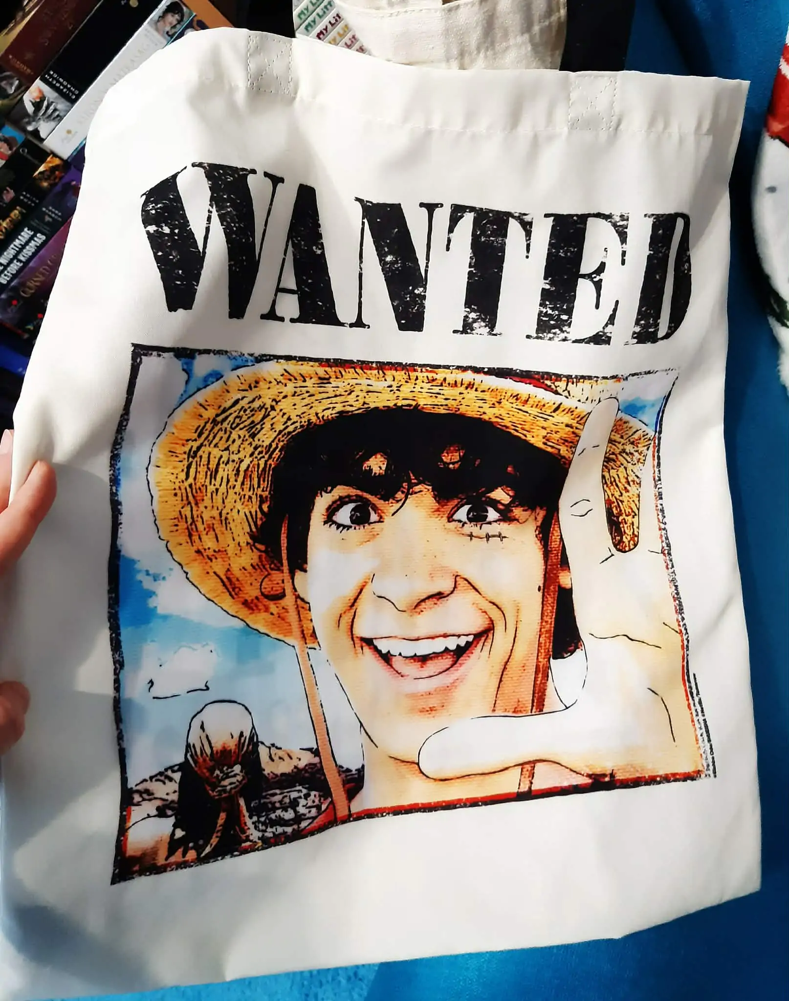 One Piece Tragetasche Wanted Luffy Produktfoto