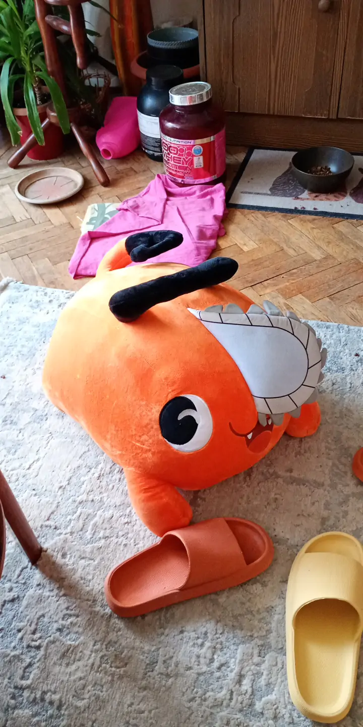 Chainsaw Man Plüschfigur Pochita 50 cm Produktfoto