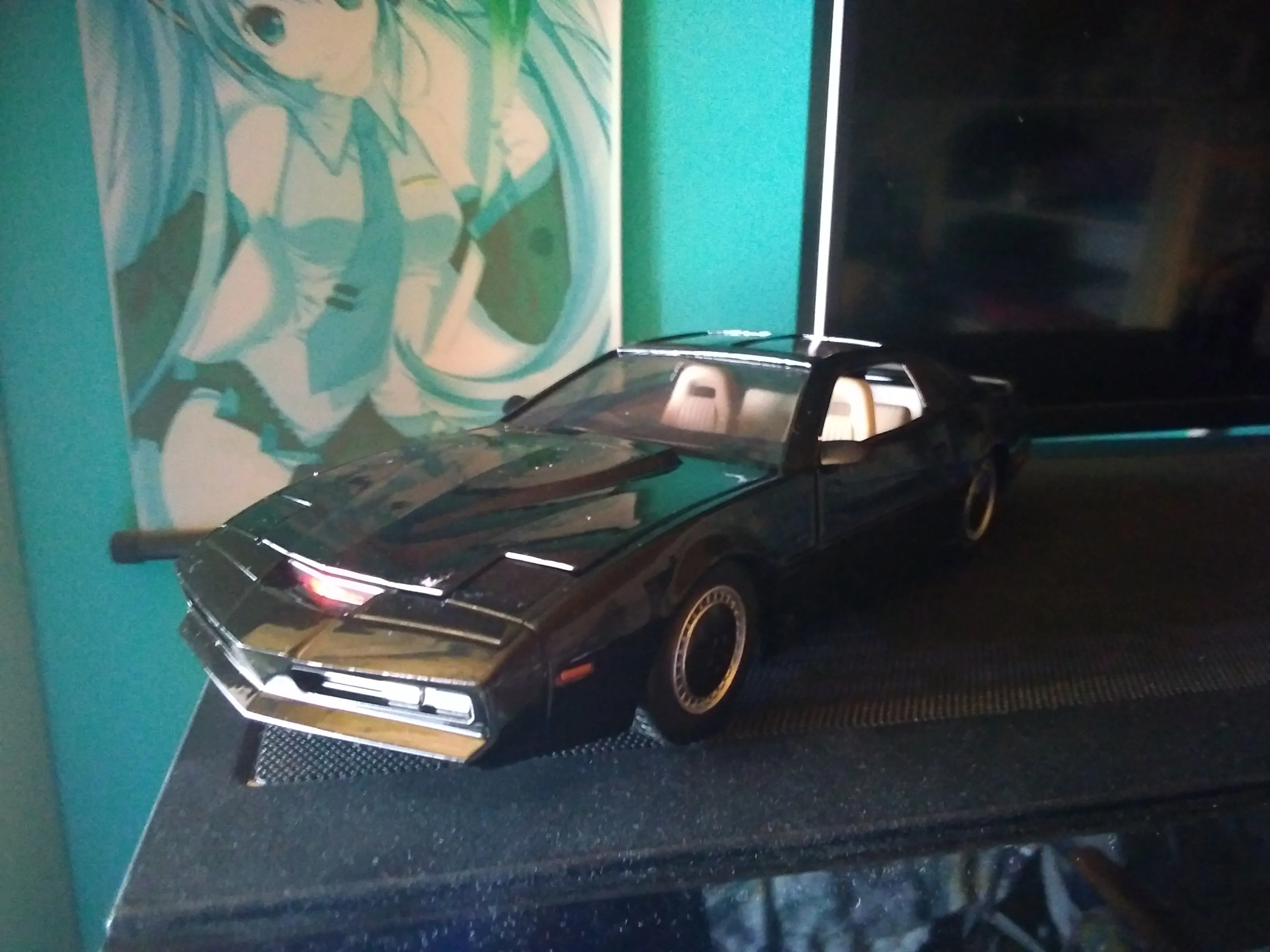 Knight Rider Diecast Modell 1/24 1982 Ponitac Trans AM Try Me Kitt Produktfoto