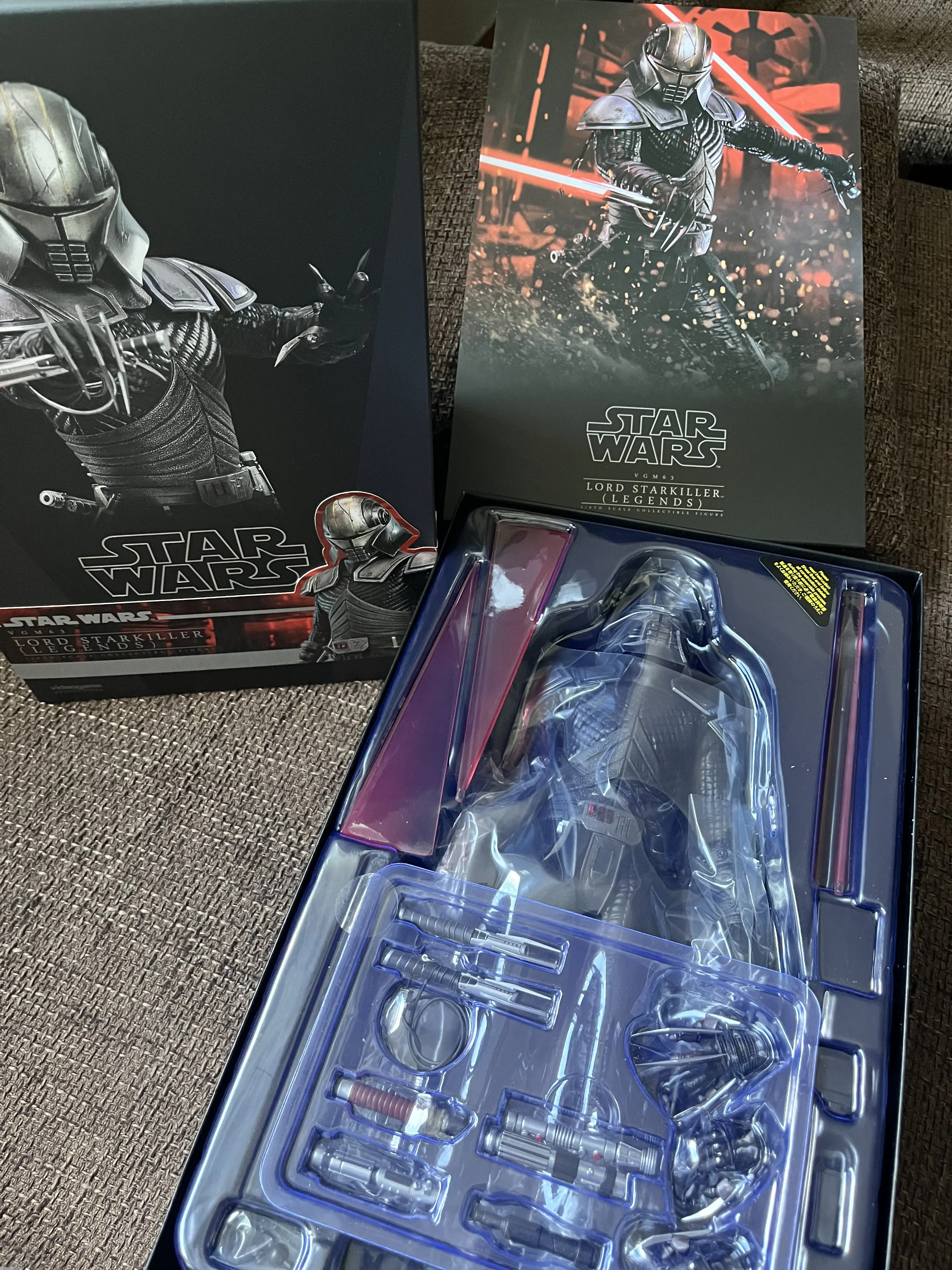 Star Wars Legends Videogame Masterpiece Actionfigur 1/6 Lord Starkiller 31 cm Produktfoto