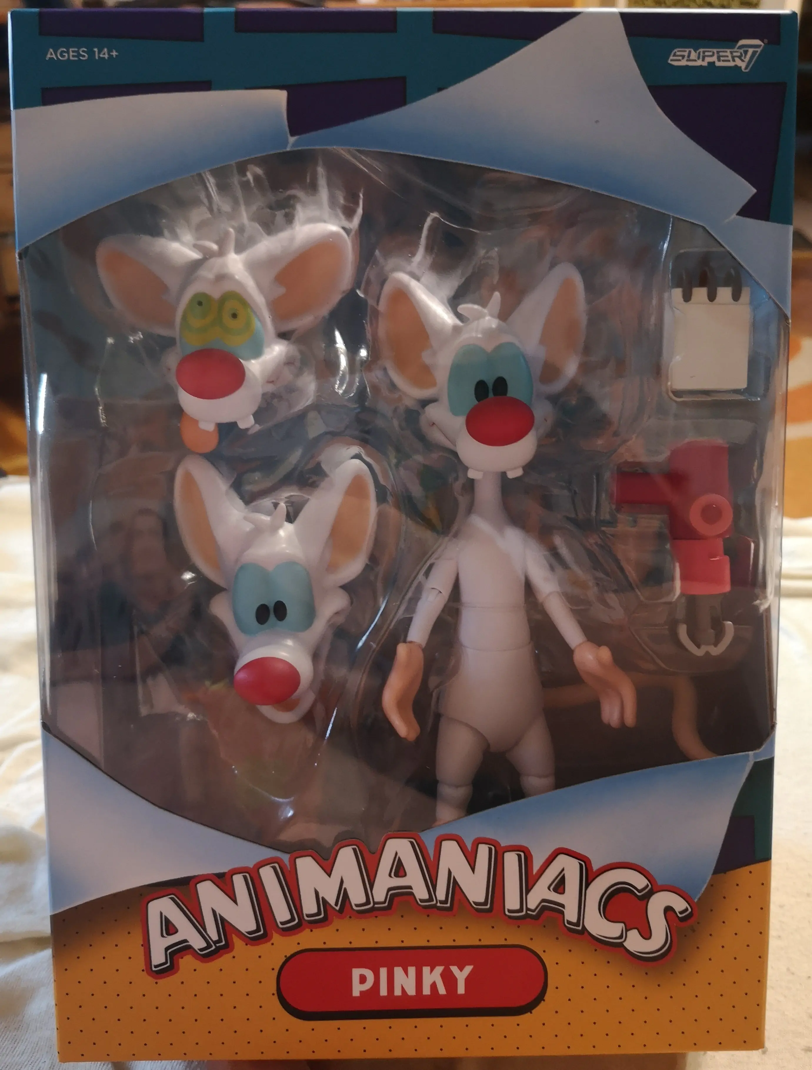 Animaniacs Ultimates Actionfigur Pinky 18 cm Produktfoto