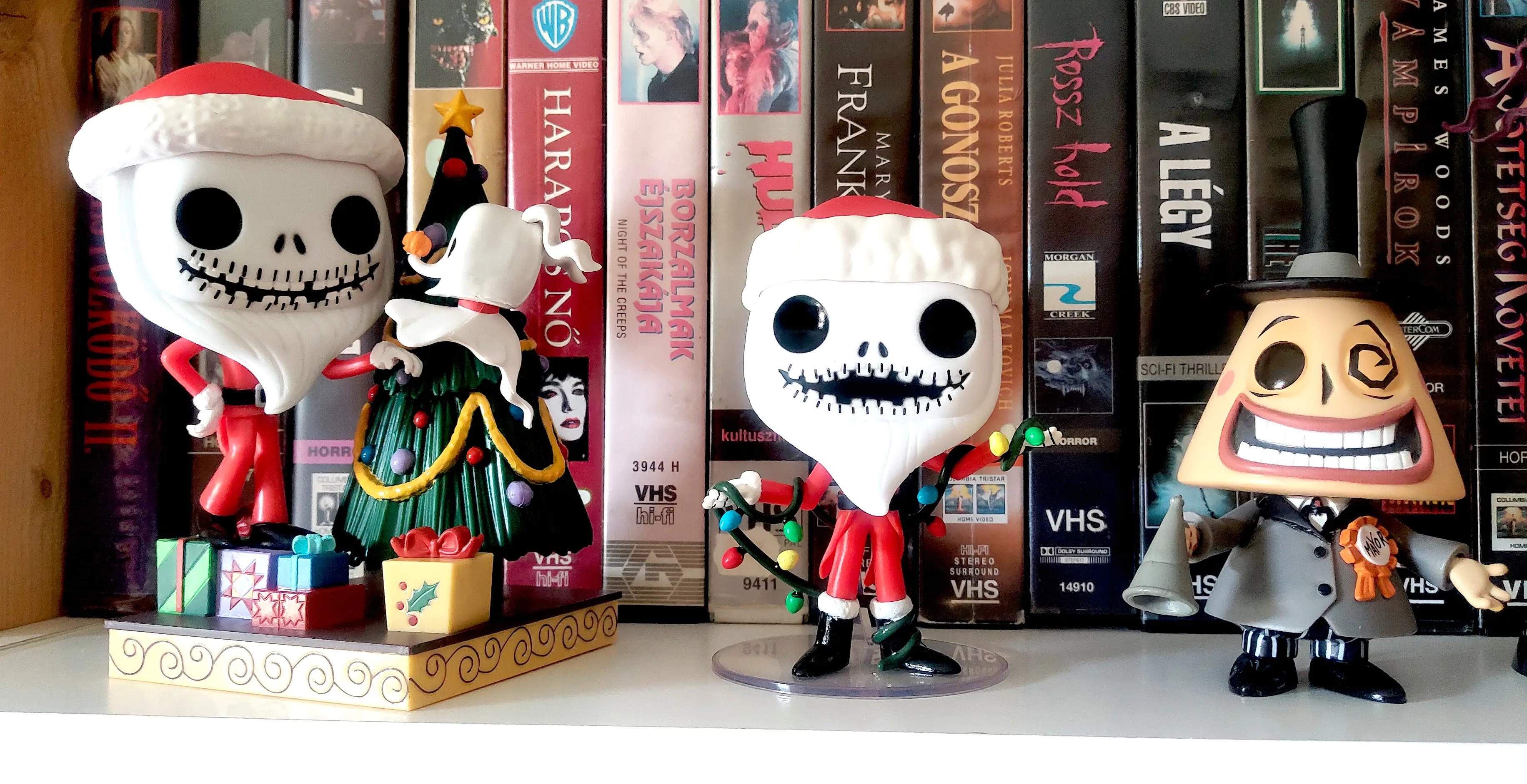 POP Figur Deluxe Disney Nightmare Before Christmas 30th Anniversary Jack Skellington and Zero Produktfoto