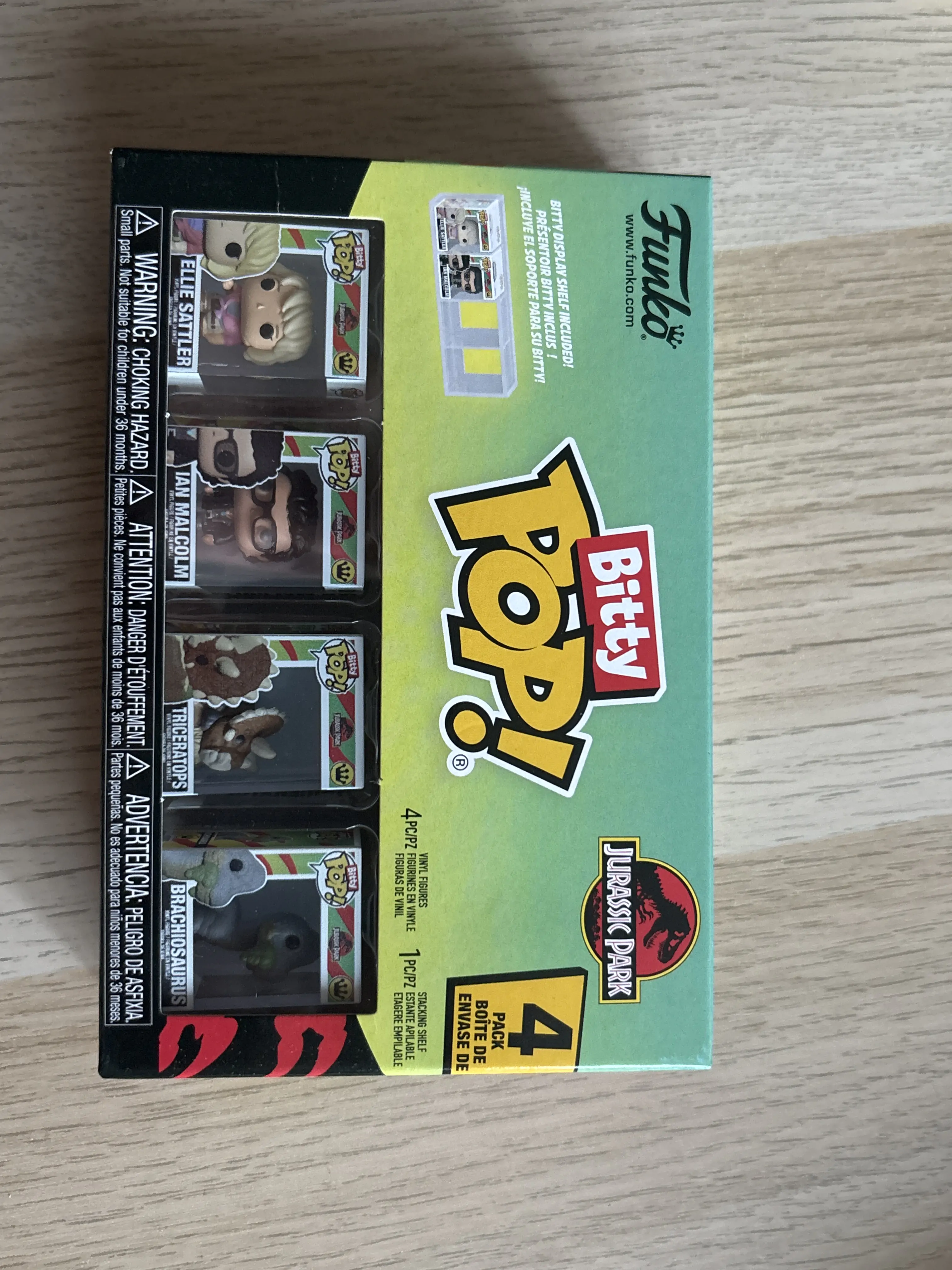 Funko Bitty POP! Figur Jurassic Park Triceratops Produktfoto