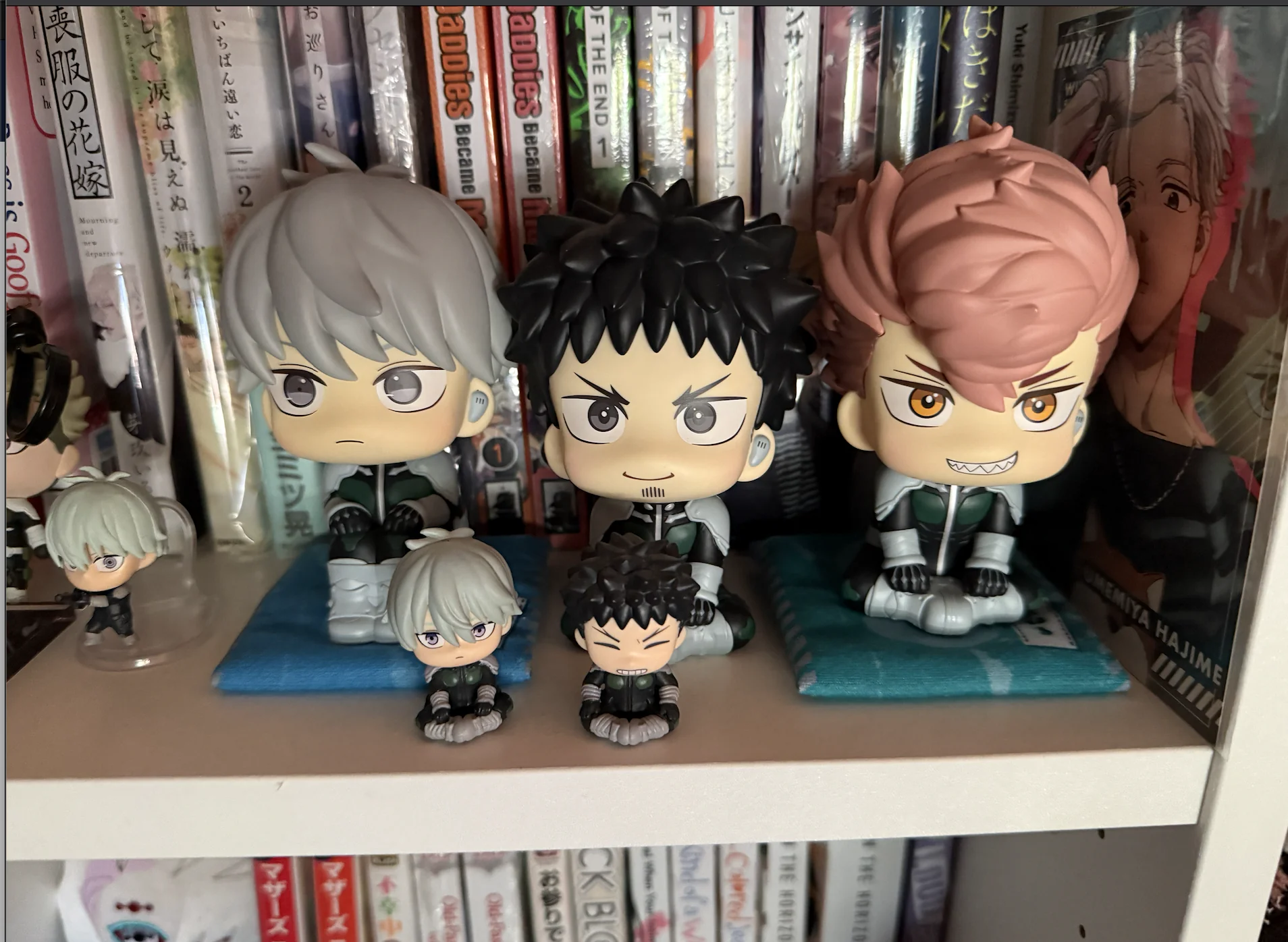 Kaiju No. 8 Look Up PVC Statuen Reno Ichikawa &amp; Iharu Fruhashi 11 cm (with gift) Produktfoto