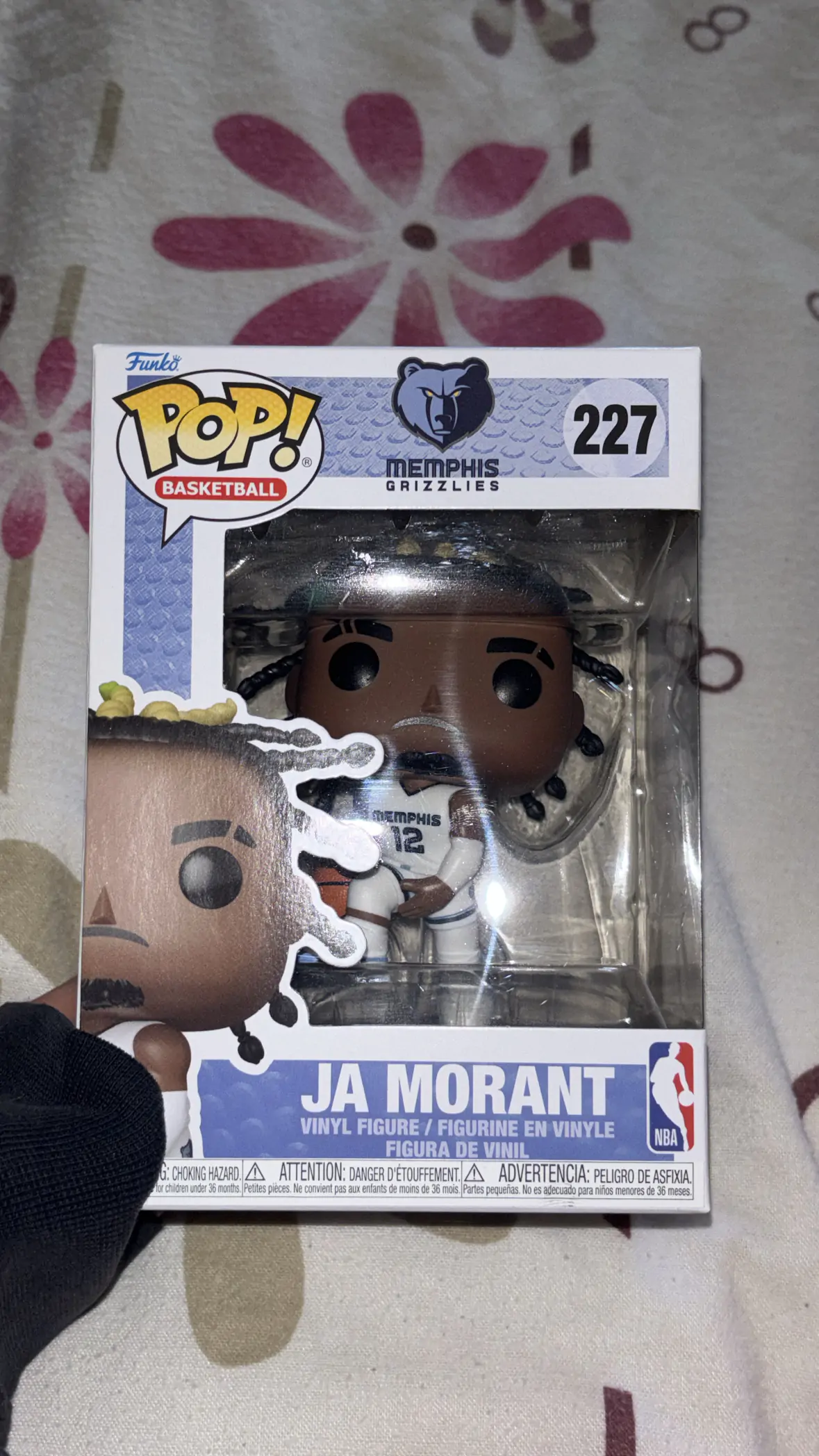 NBA Legends Funko POP! Sports Vinyl Figur Grizzlies- Ja Morant (Home) 9 cm Produktfoto