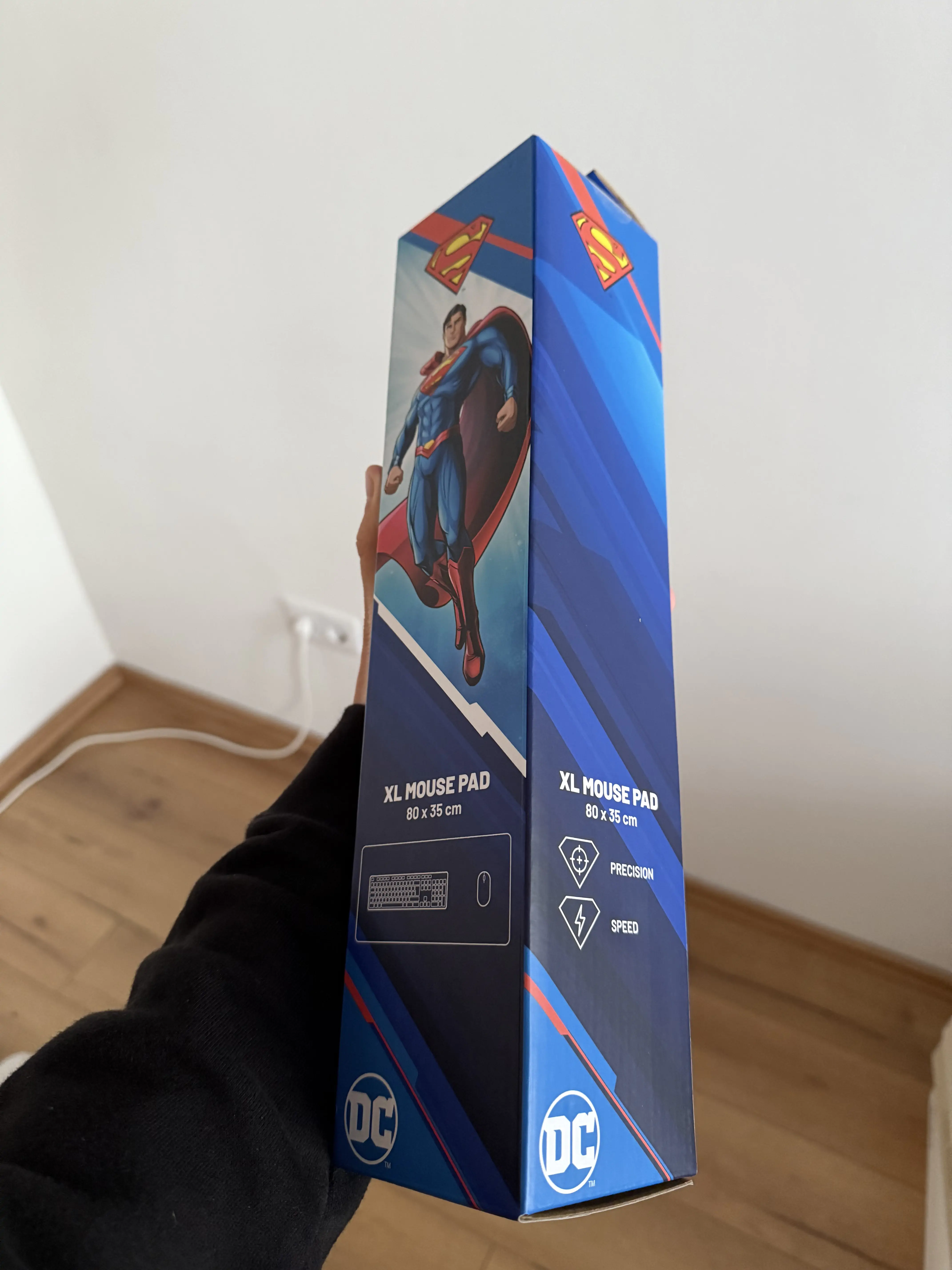 Superman Schreibtischunterlage Produktfoto