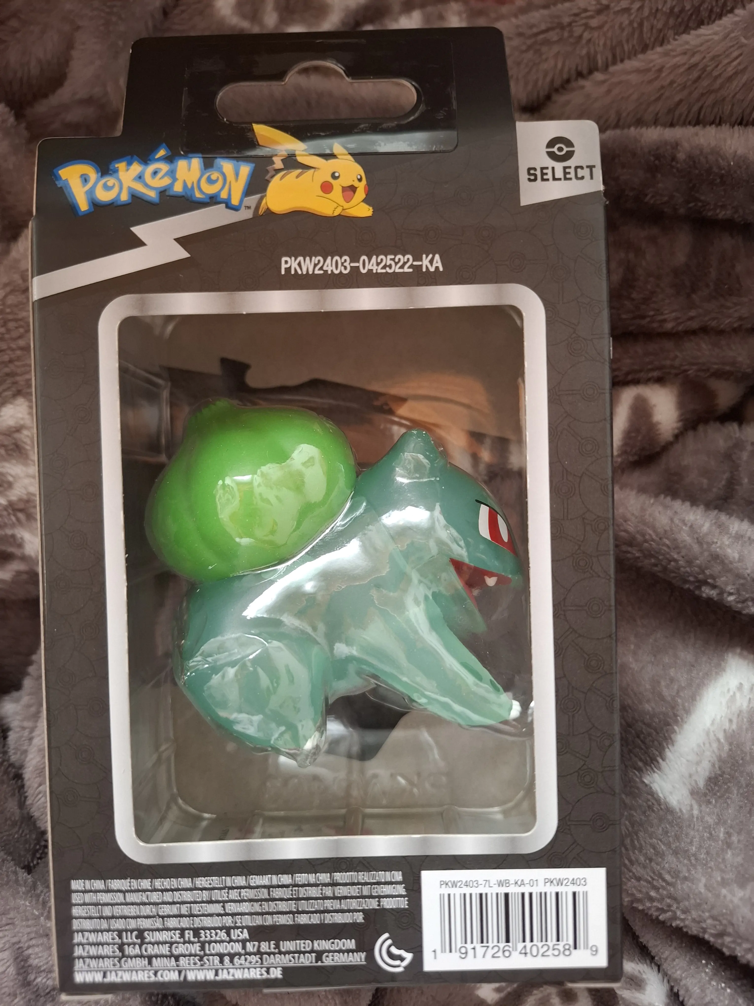 Pokémon Select Battle Figur Bulbasaur (Translucent) 7,5 cm Produktfoto