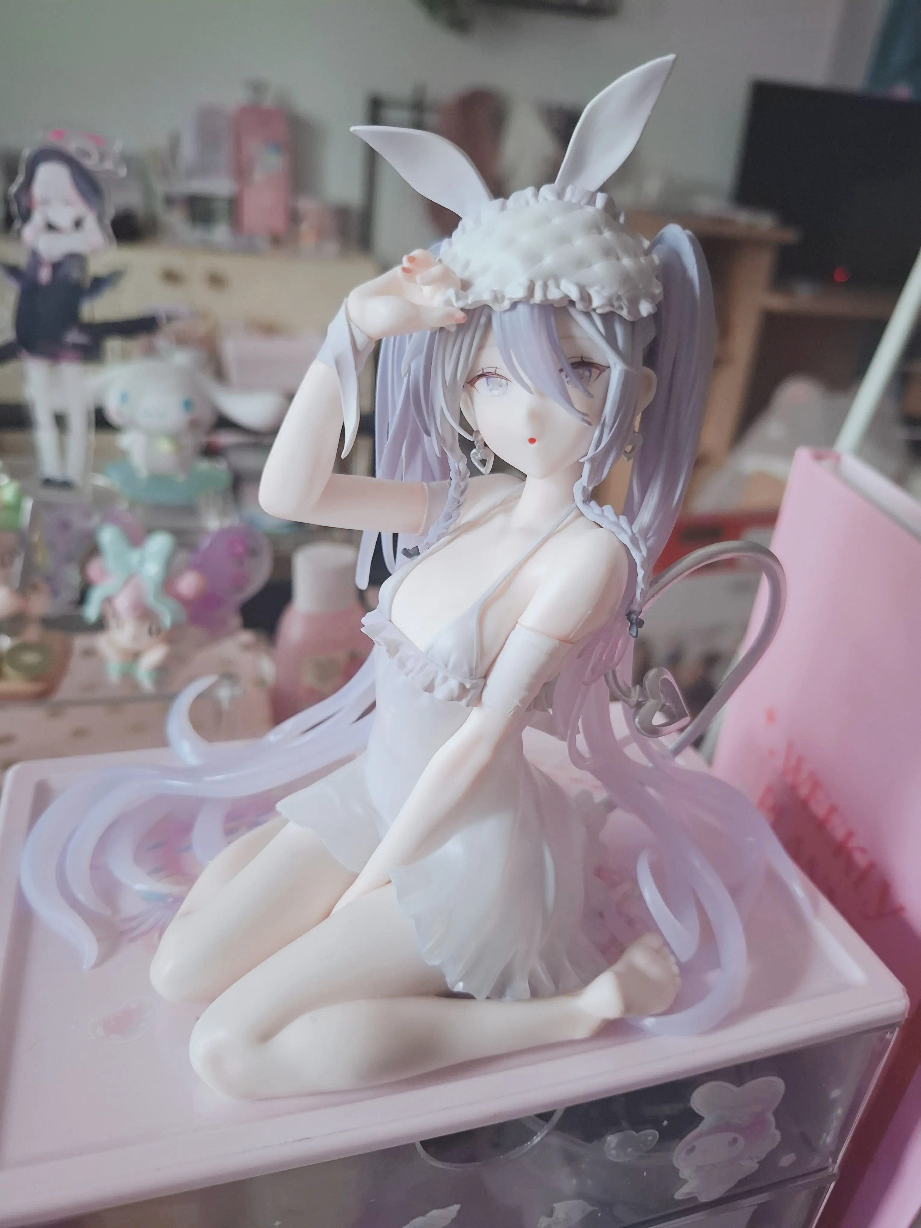 Rurudo - Rurudo Sleepy Bunny Figur 13 cm Produktfoto