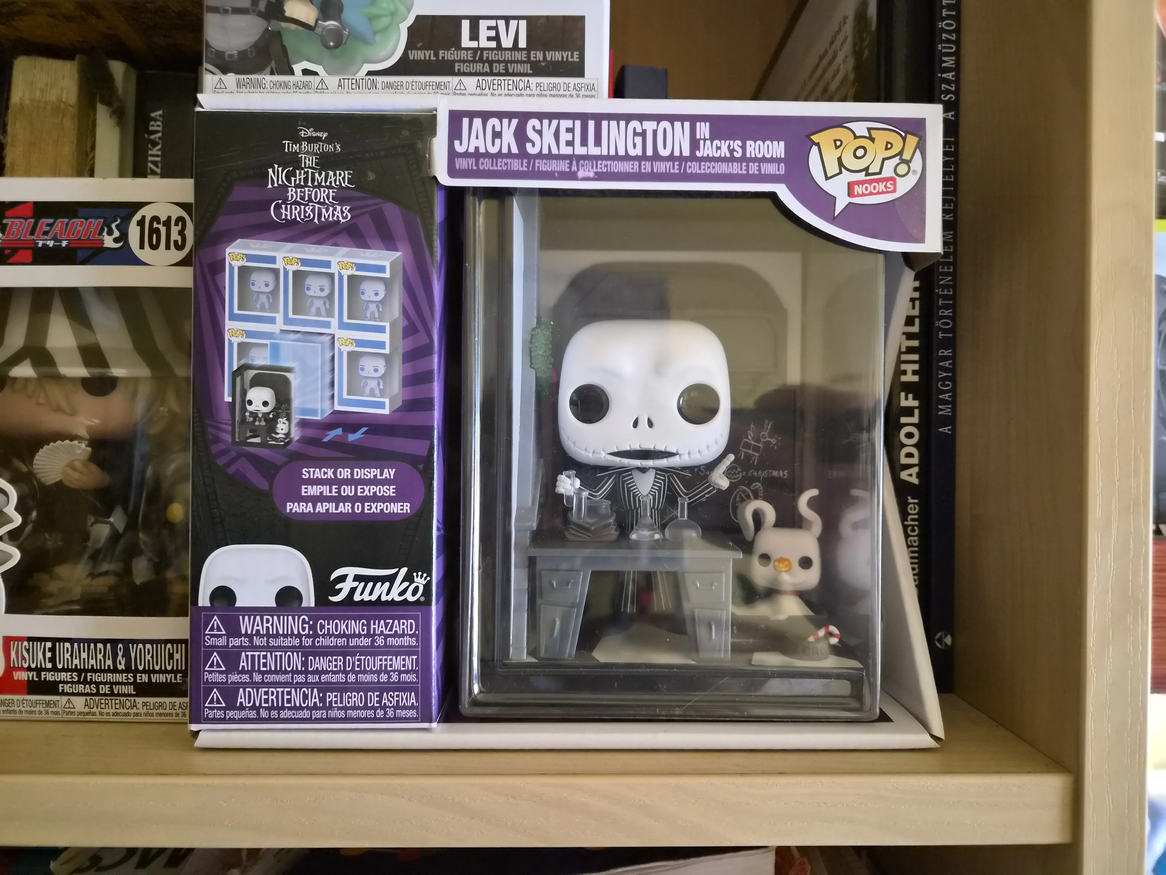 Funko POP Figur Nooks Disney Nightmare Before Christmas Jack Skellington in Jack’s Room Produktfoto