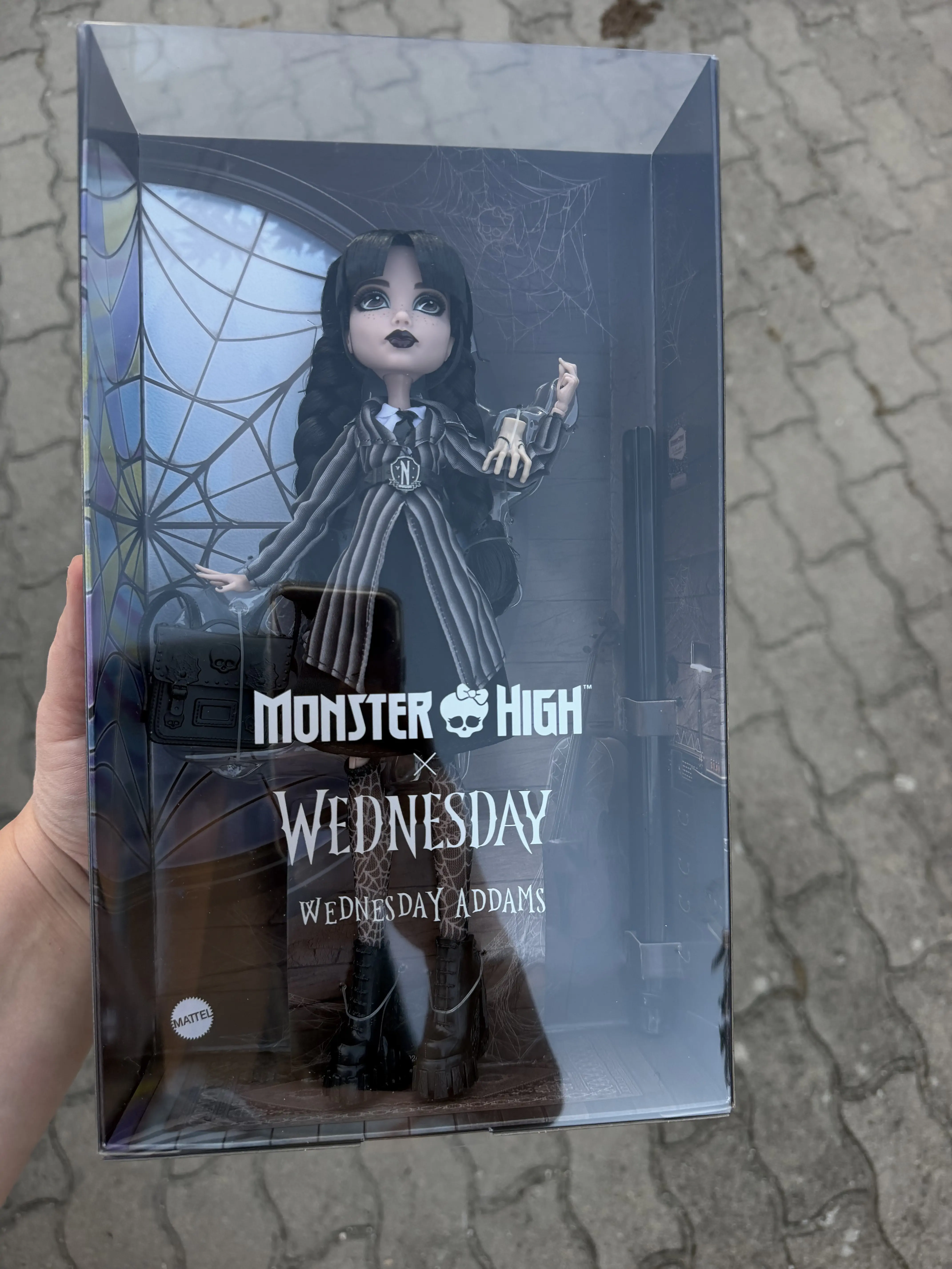 Monster High x Wednesday Puppe Wednesday Addams Produktfoto