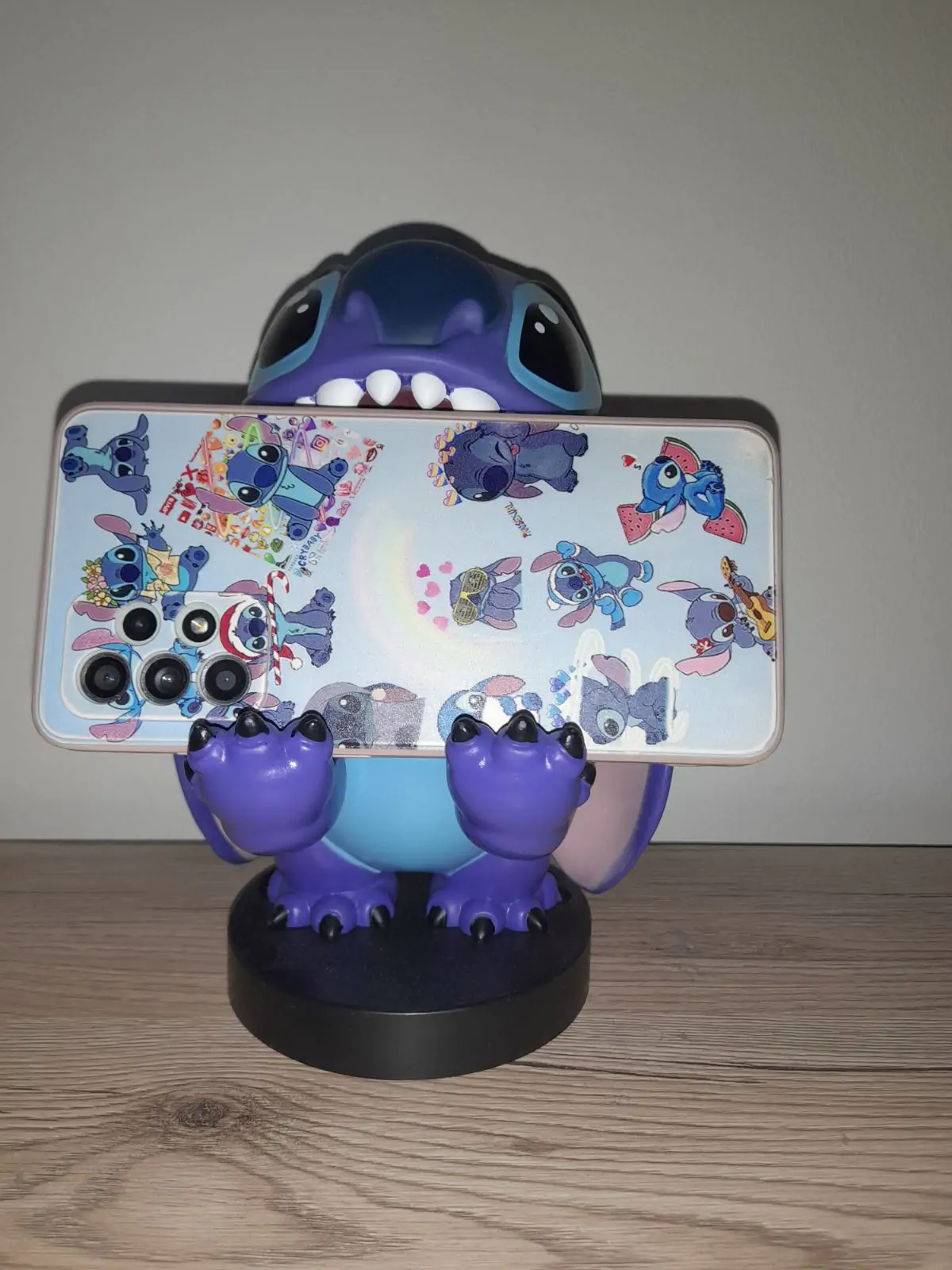 Lilo & Stitch Controller/Telefonhalter Cable Guy Figur Smiley Stitch 21 cm Produktfoto