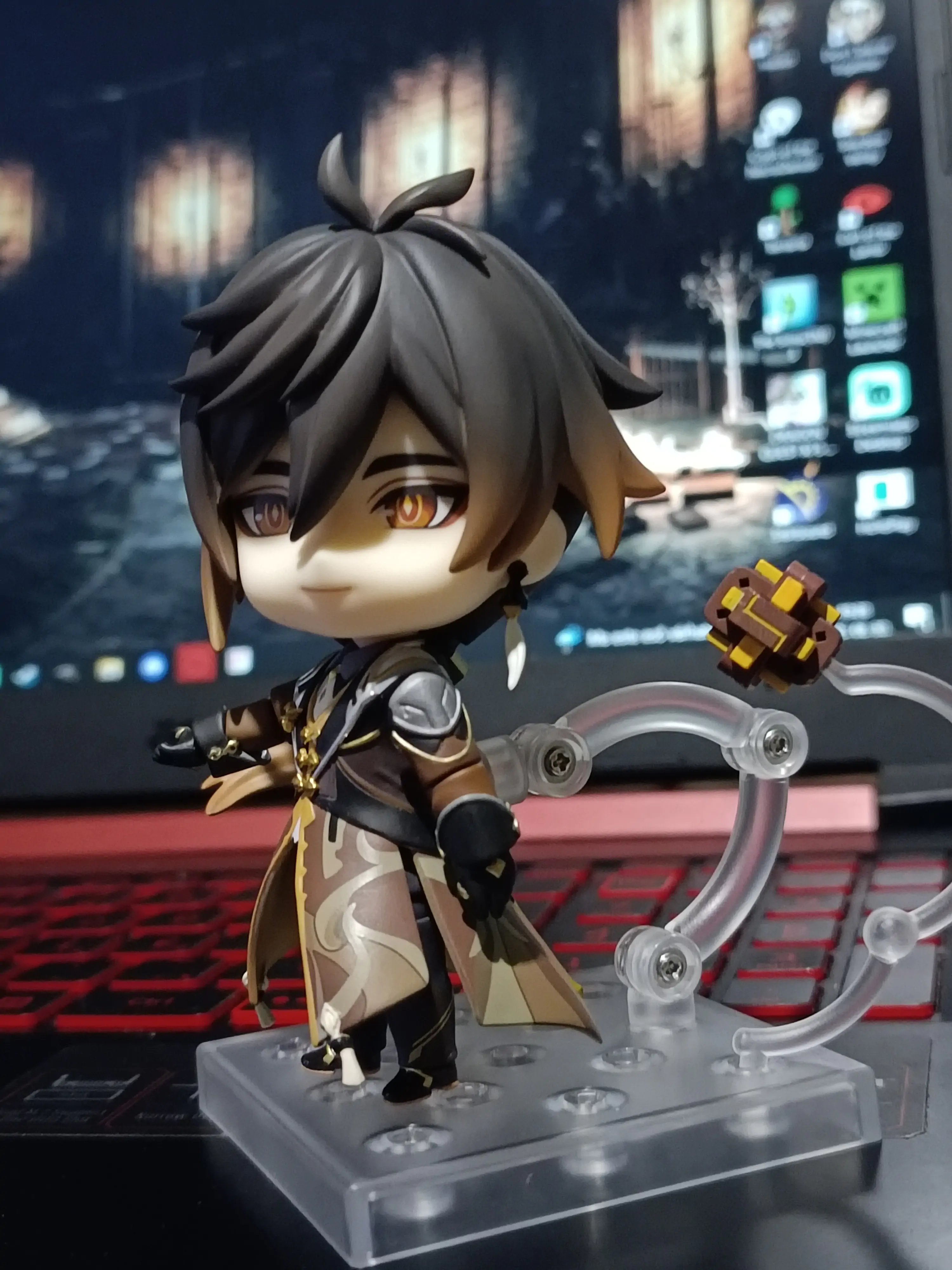 Genshin Impact Nendoroid Actionfigur Zhongli 10 cm Produktfoto
