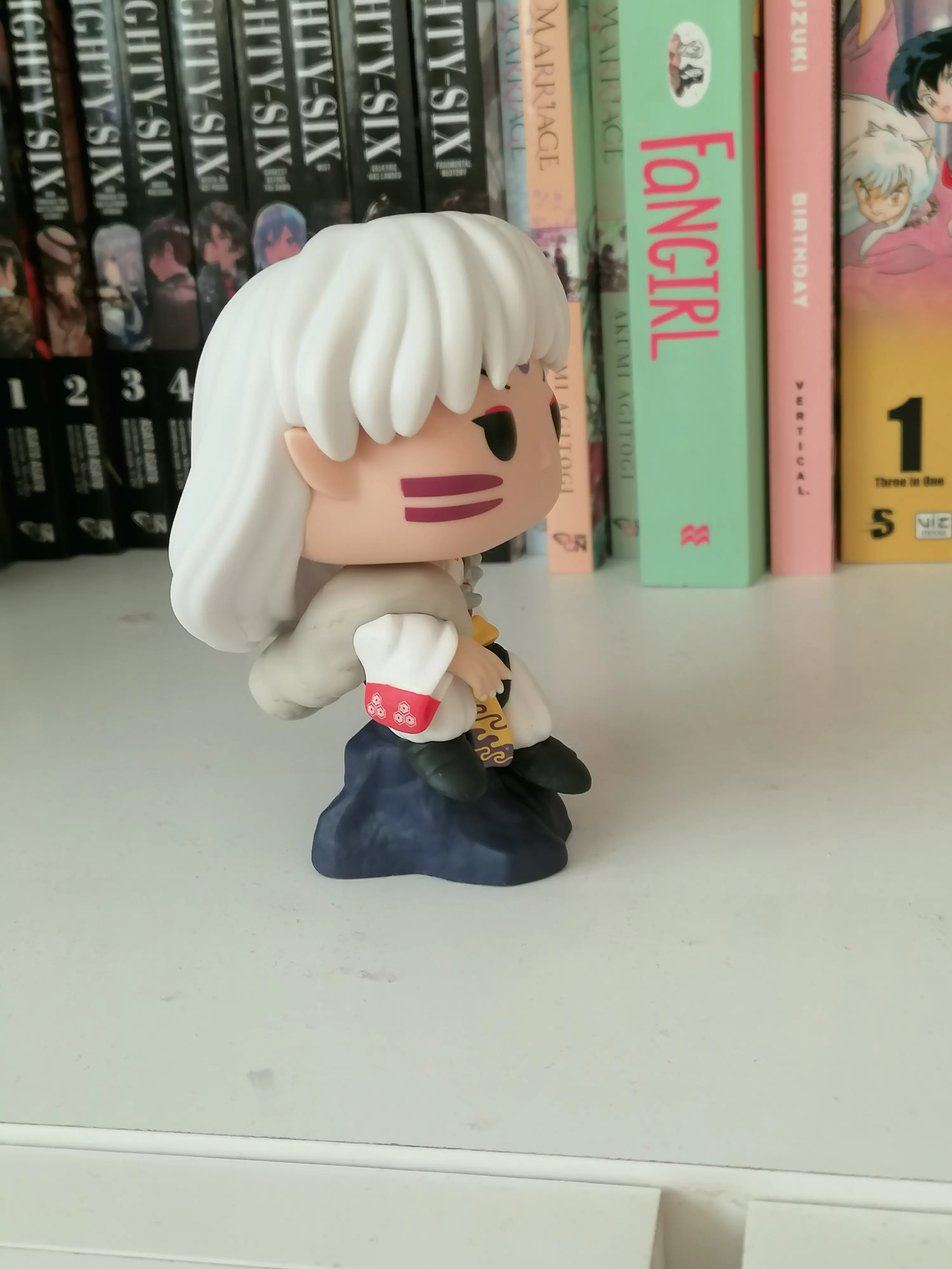 Inuyasha Funko POP! Plus Animation Vinylfigur Sesshomaru (Sitting) 9 cm Produktfoto