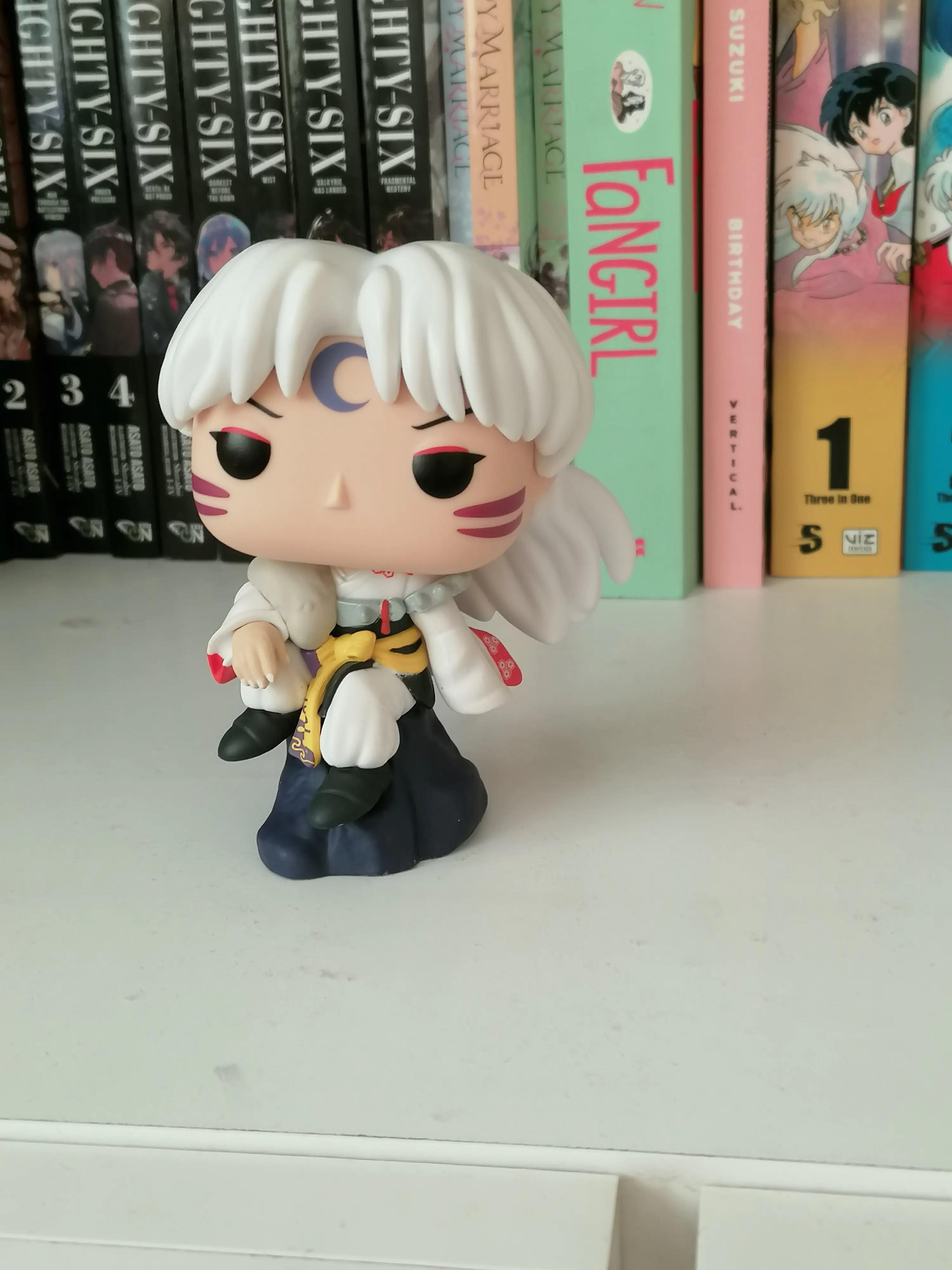 Inuyasha Funko POP! Plus Animation Vinylfigur Sesshomaru (Sitting) 9 cm Produktfoto