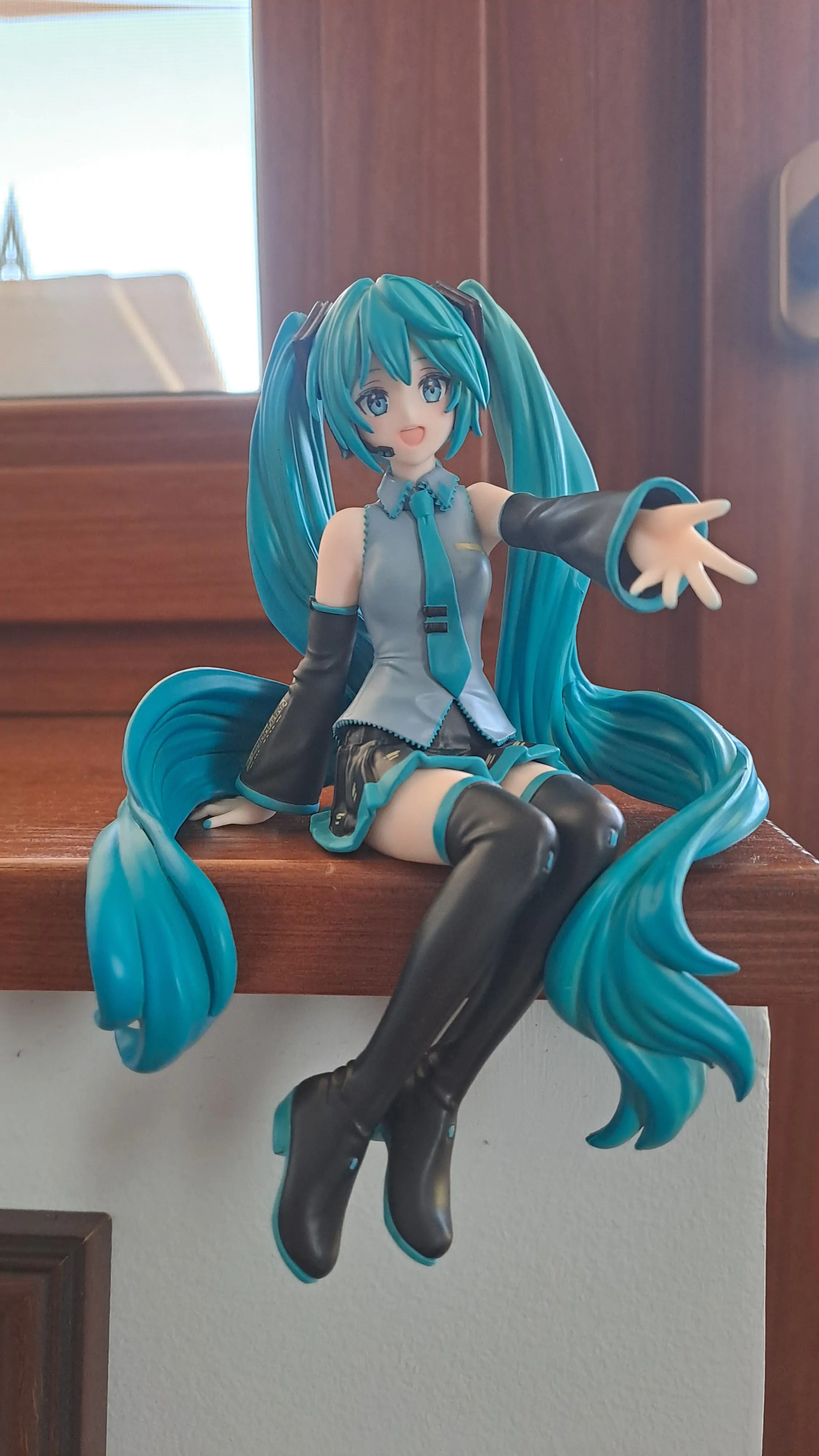 Hatsune Miku Noodle Stopper PVC Statue Hatsune Miku Nardack Ver. 14 cm Produktfoto