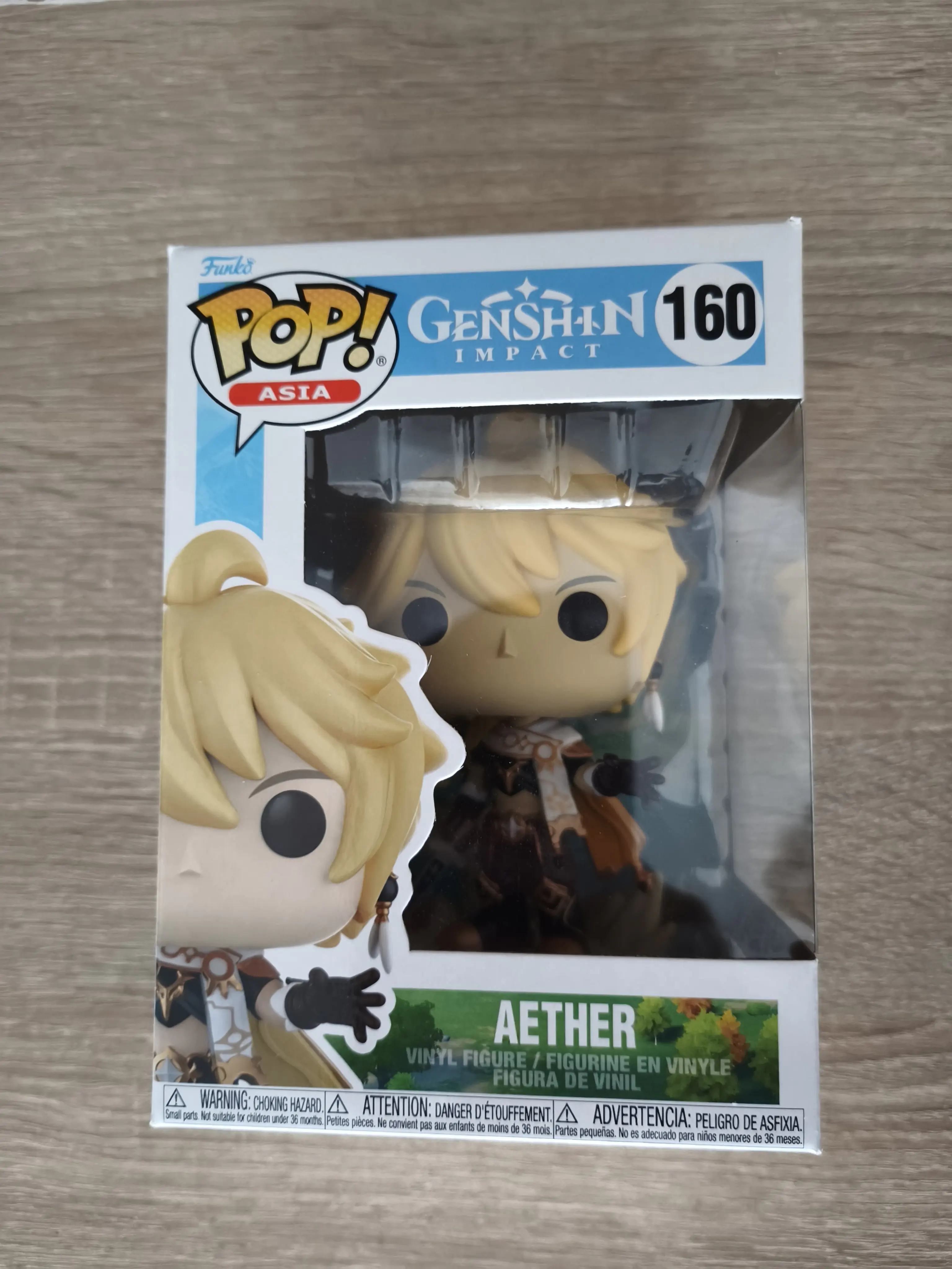Genshin Impact POP! Games Vinyl Figur Aether 9 cm Produktfoto