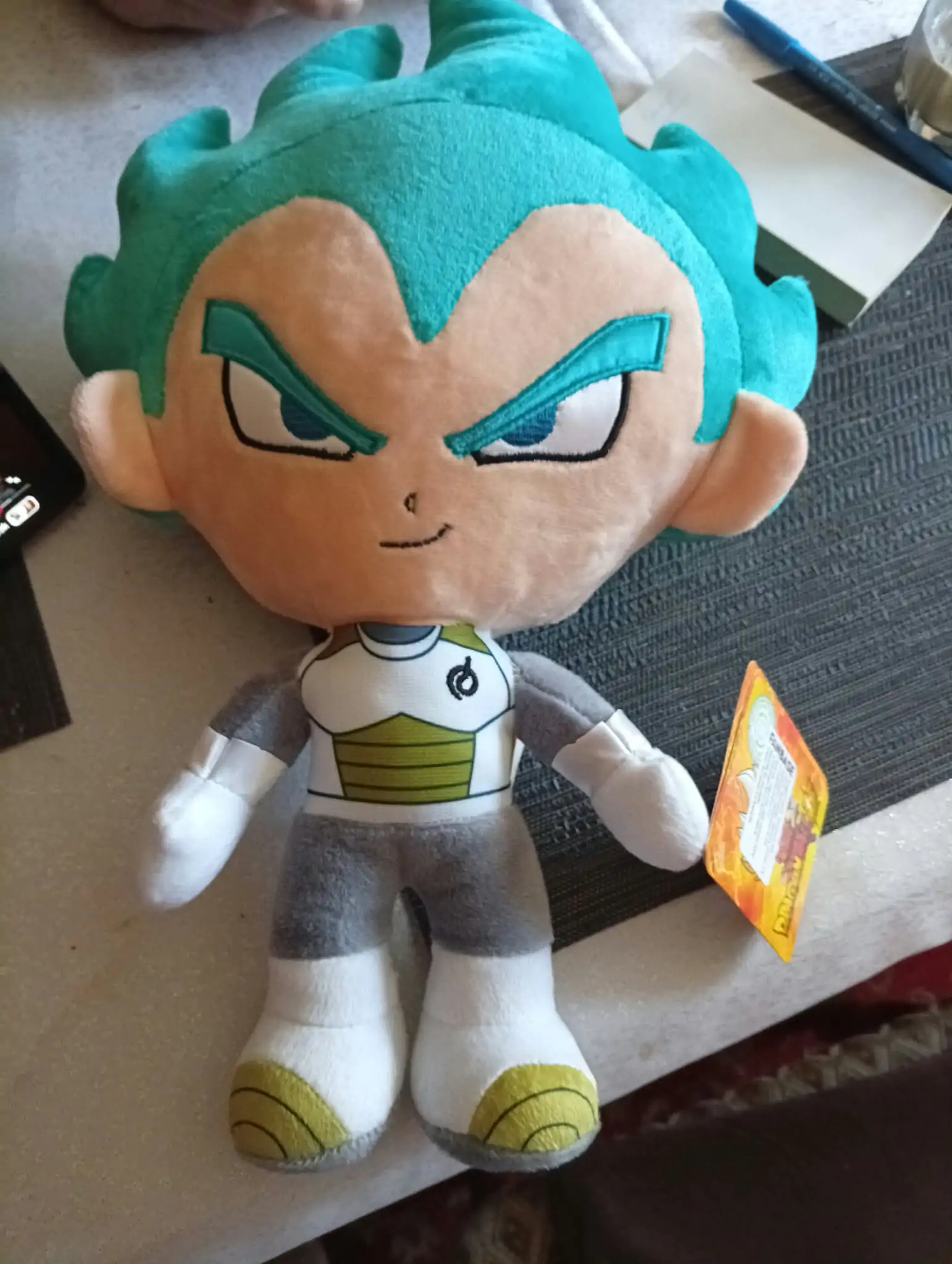 Dragon Ball Vegeta Super Saiyan Go Super Saiyan Blue Plüschfigur 31cm Produktfoto