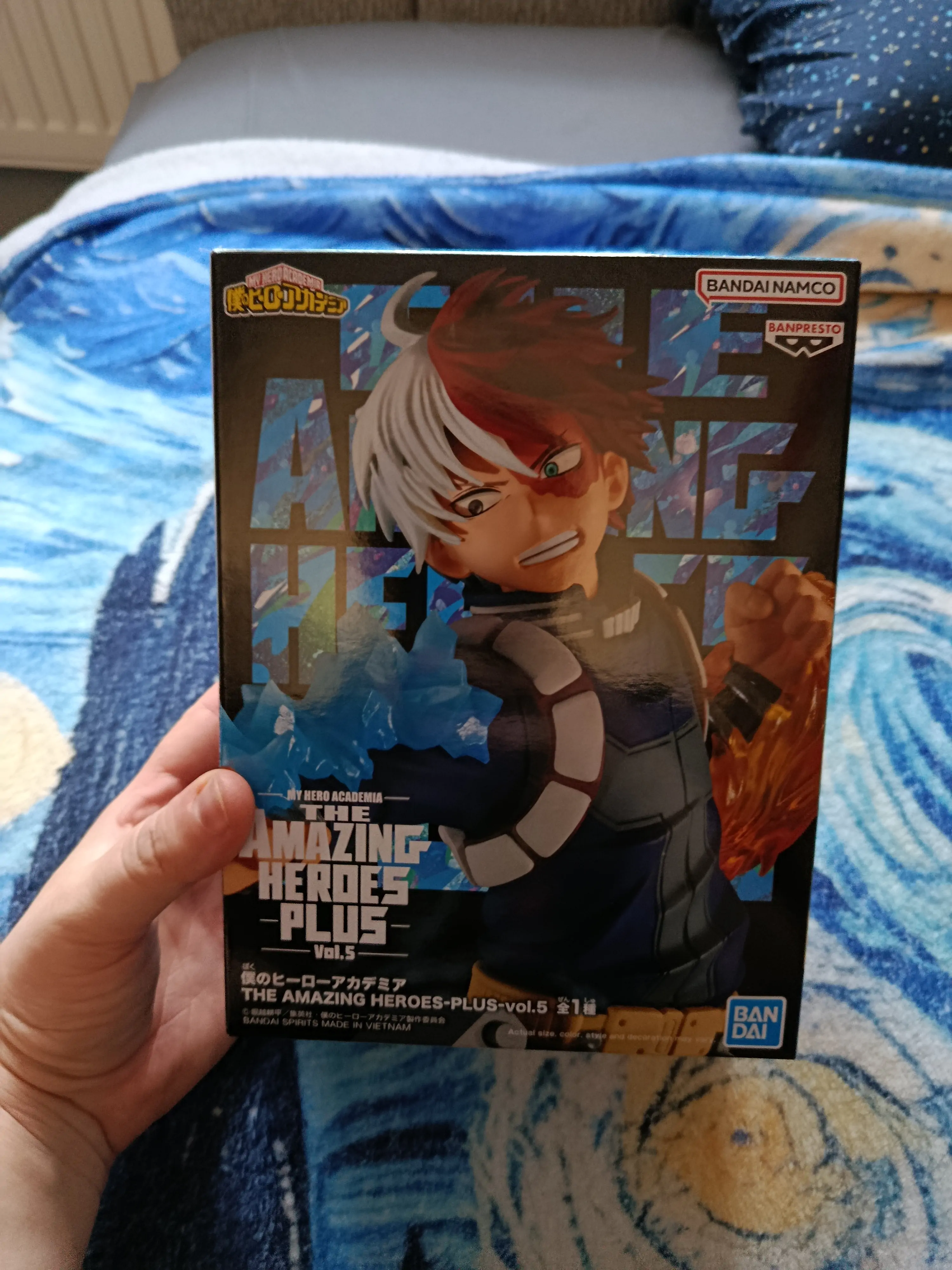 My Hero Academia The Amazing Heroes Shoto Todoroki Figur 12cm Produktfoto