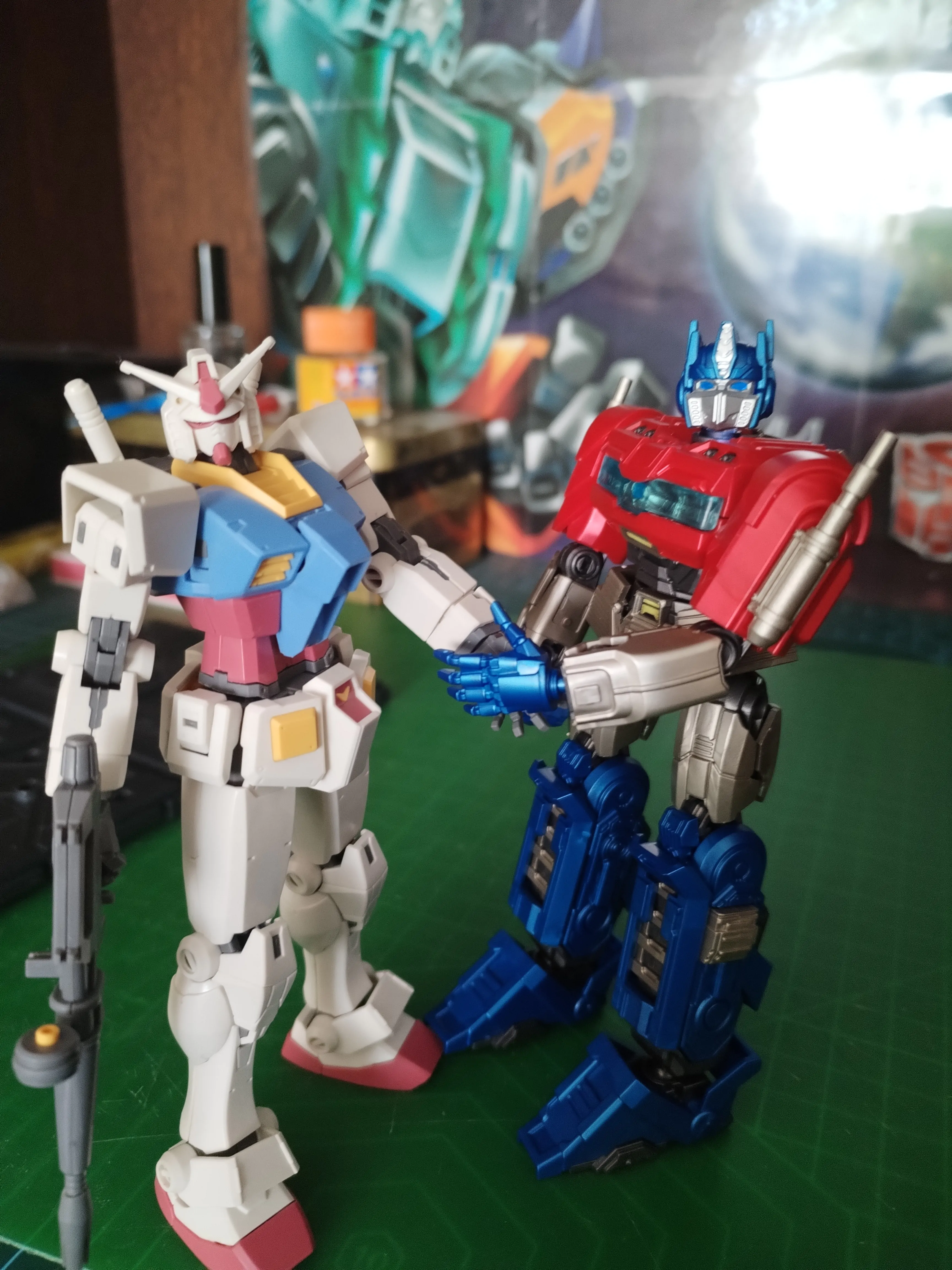 Transformers Blokees Plastikmodellbausatz Classic Class 11 Optimus Prime Produktfoto