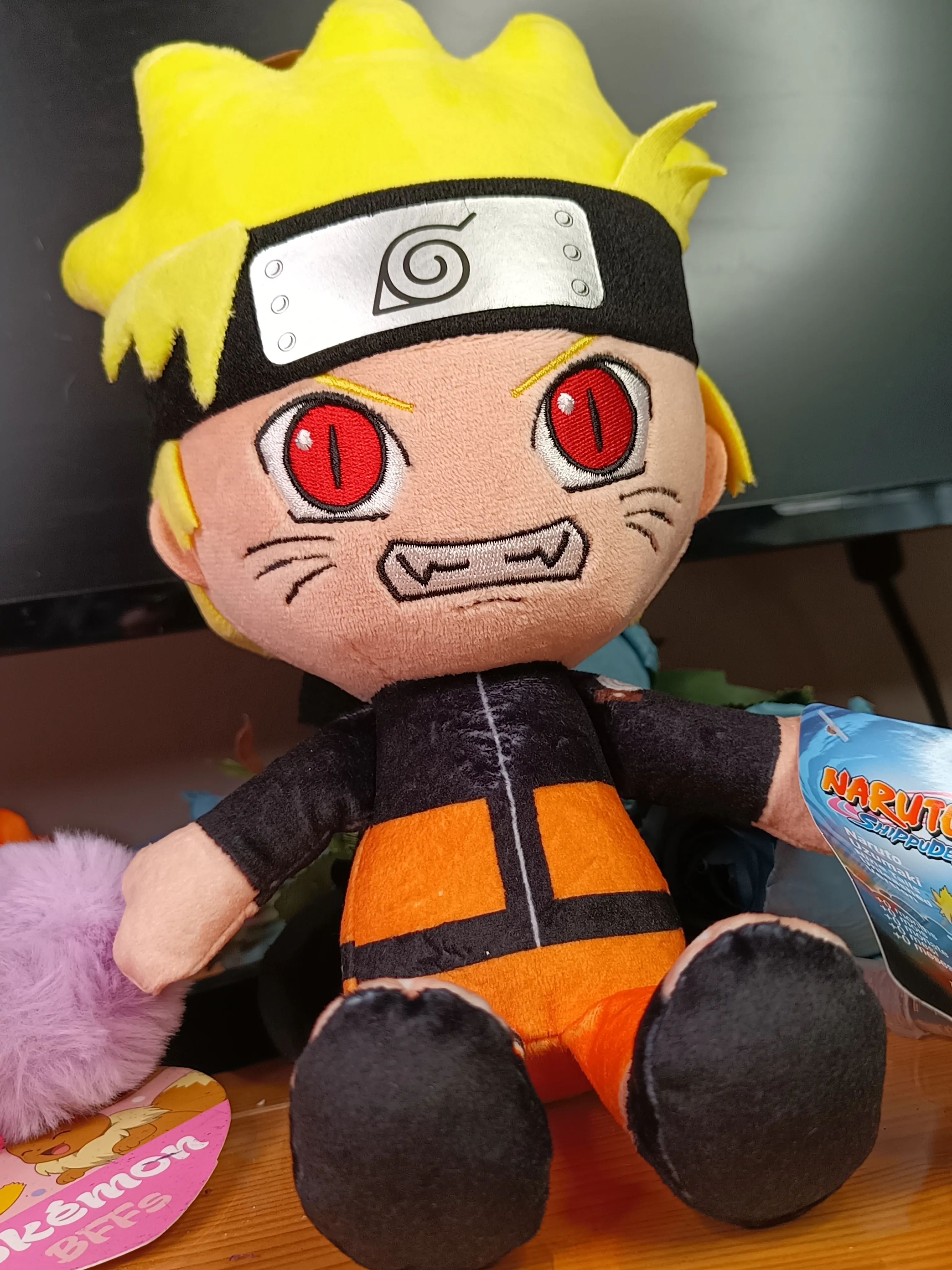 Naruto Shippuden Cuteforme Plüschfigur Naruto Uzumaki Nine Tails Unleashed Version 29 cm Produktfoto