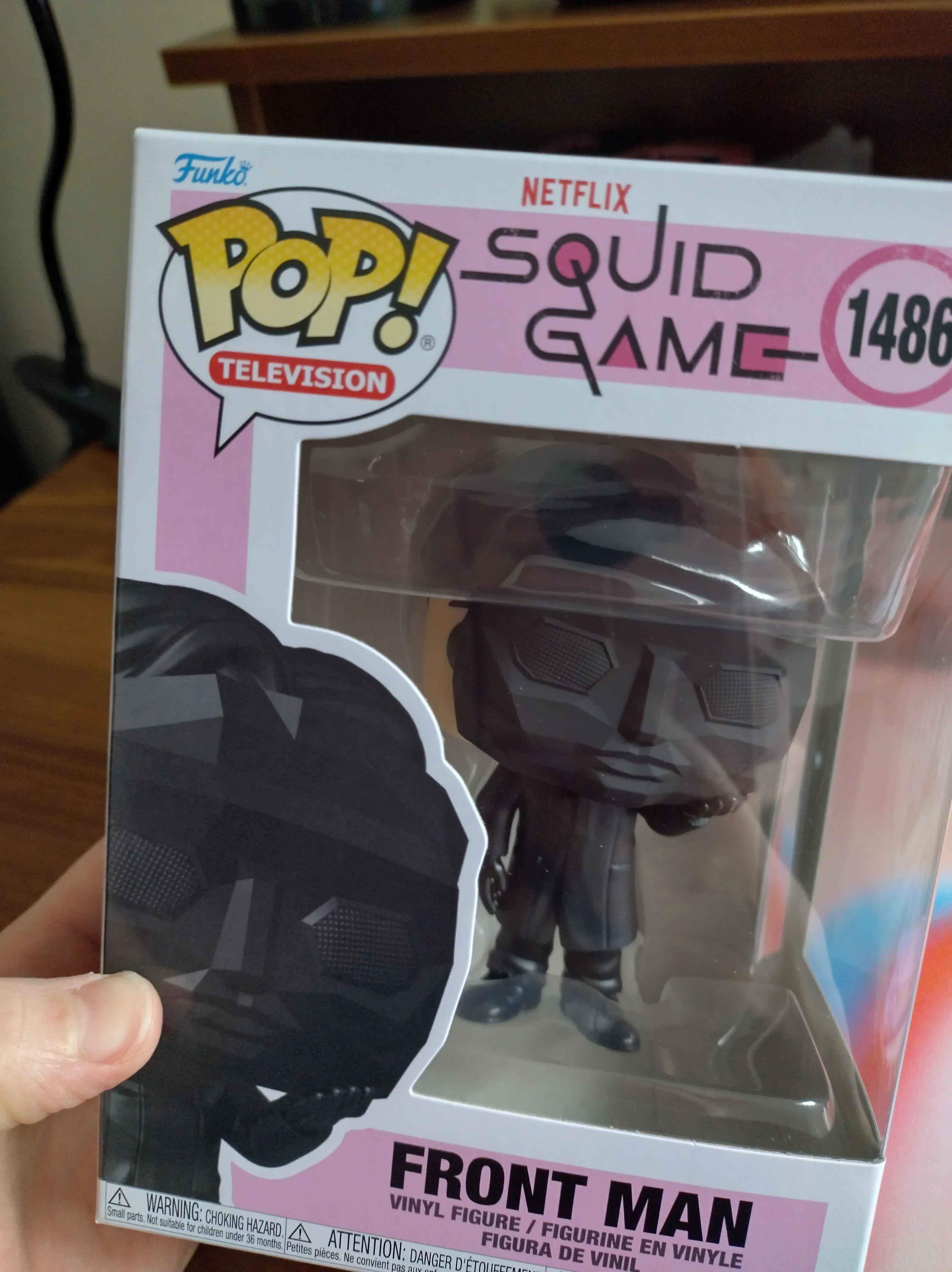Squid Game Funko POP! Television Vinyl Figur Front Man 9 cm Produktfoto