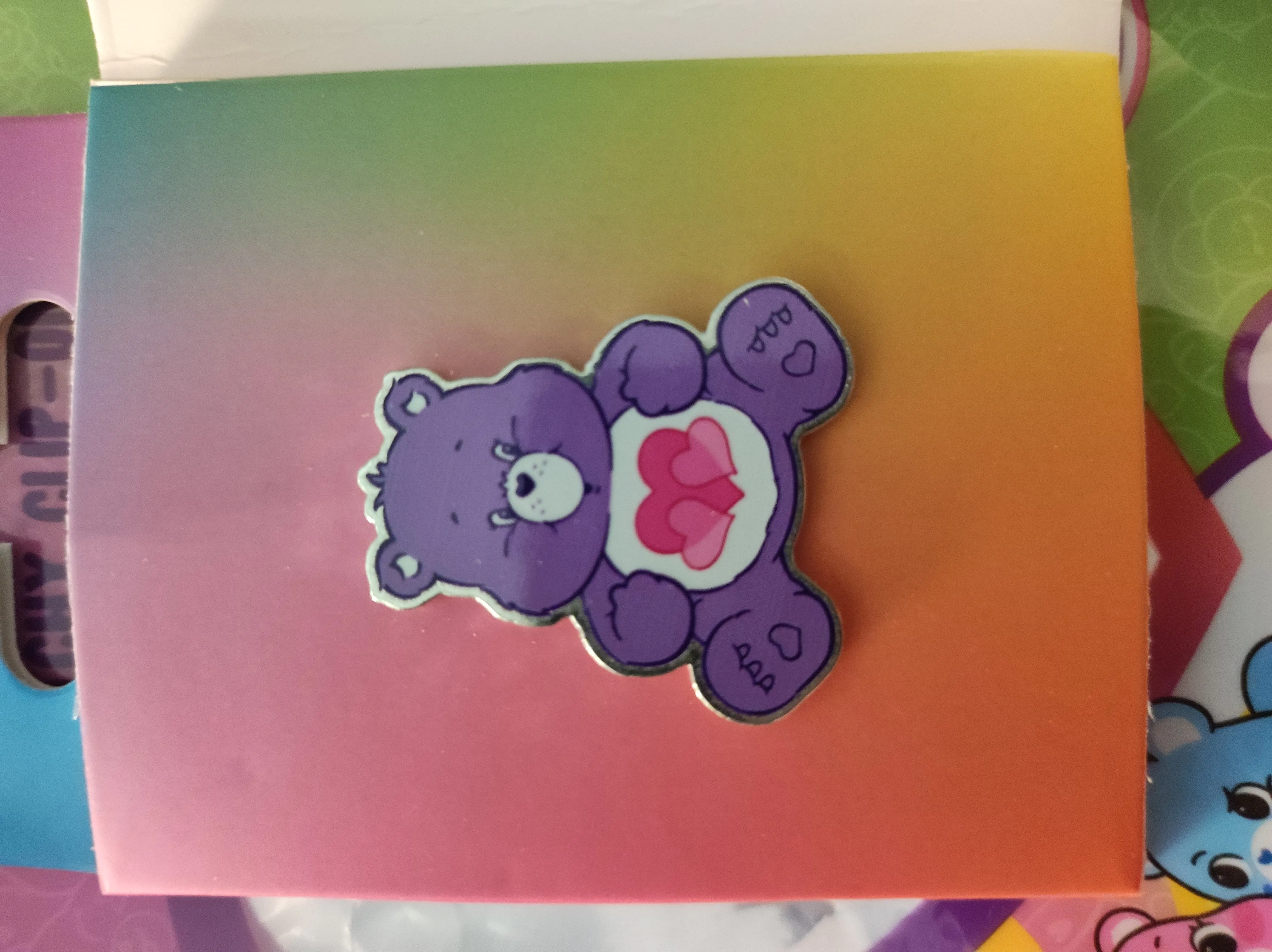 Care Bears Emaille Pin Anstecker Harmony Bear Produktfoto