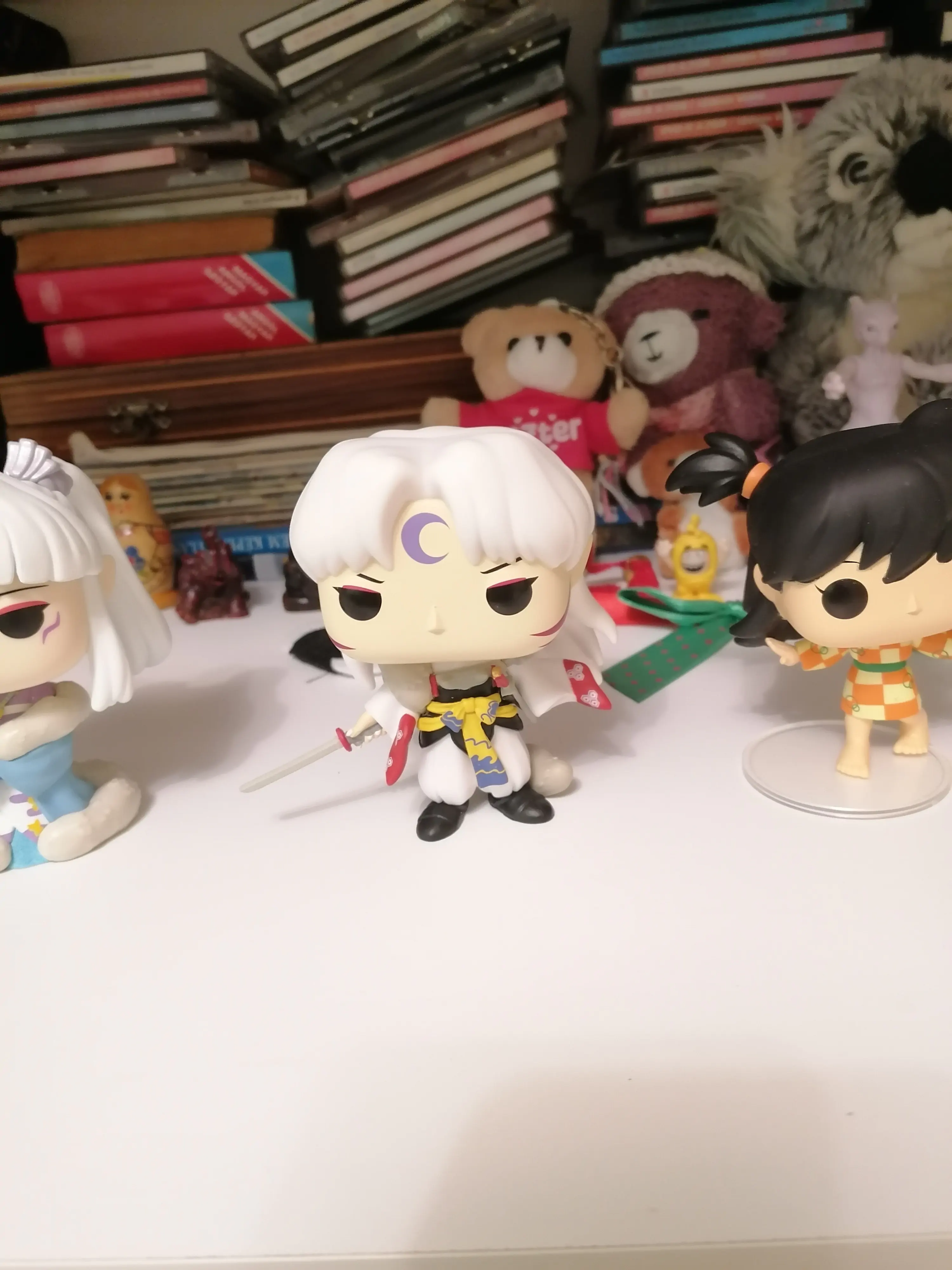 InuYasha POP! Animation Vinyl Figur Sesshomaru 9 cm Produktfoto