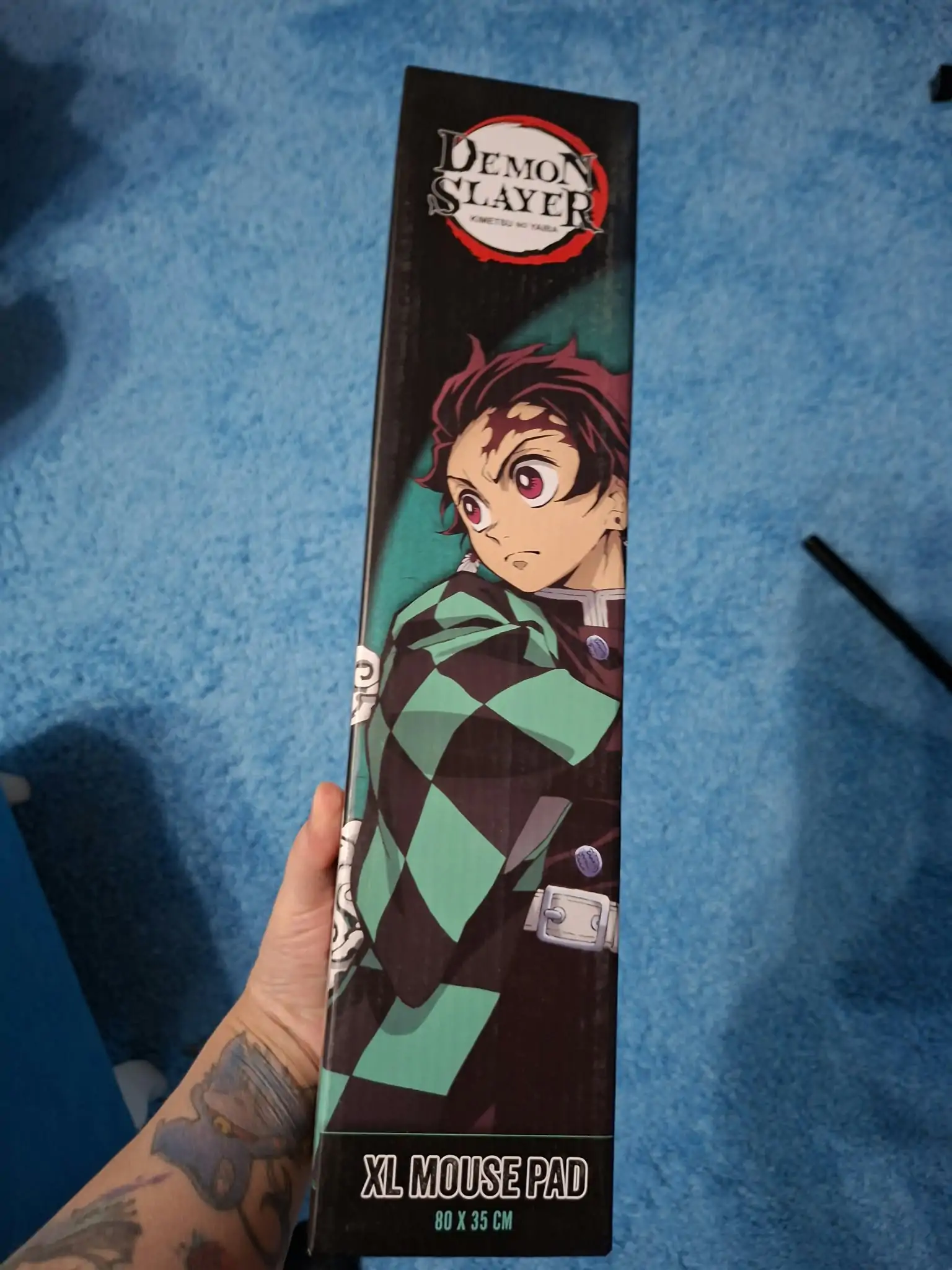 Demon Slayer Kimetsu no Yaiba Gaming Schreibtischunterlage Produktfoto