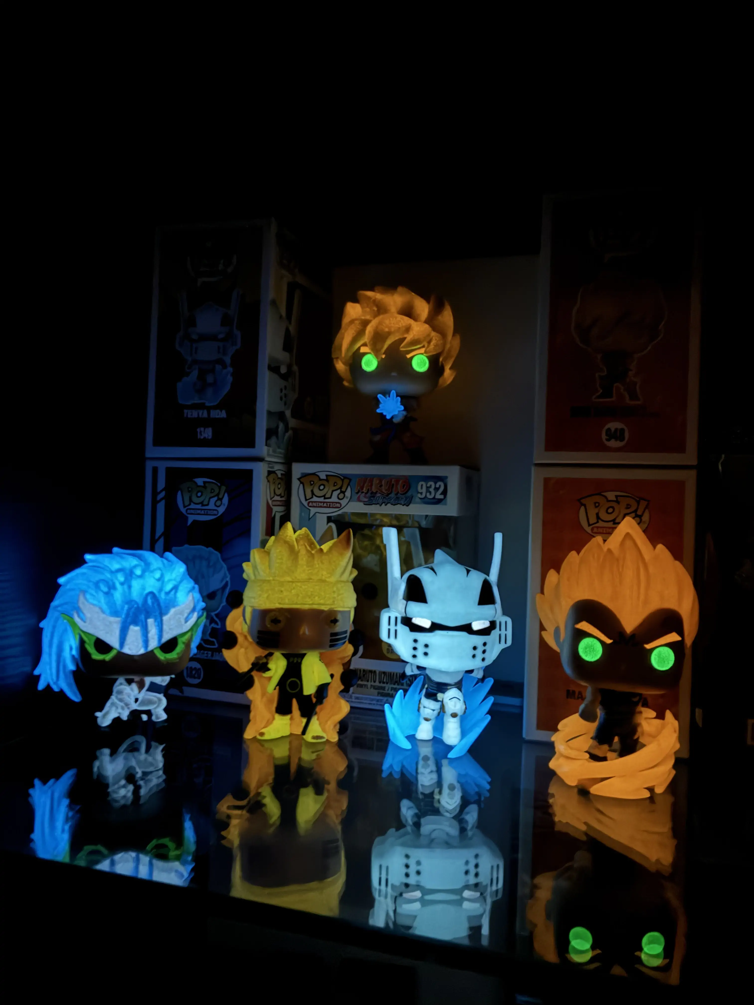 Naruto POP! Animation Vinyl Figur Specialty Series Naruto Six Path Sage (Glow) 9 cm Produktfoto