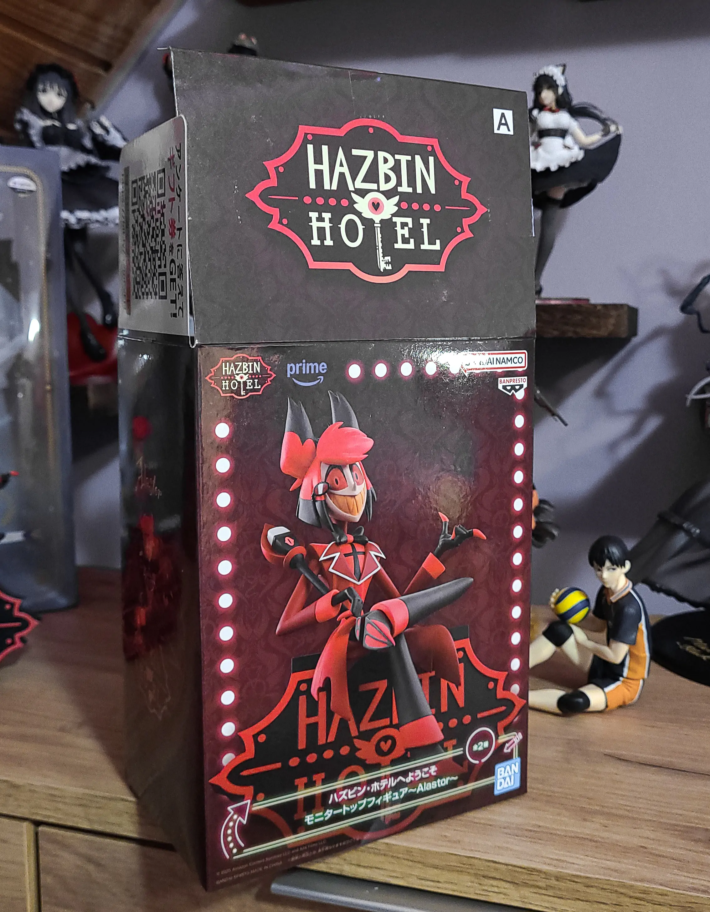 Hazbin Hotel Alastor ver.A Monitoraufsatz-Figur 17 cm Produktfoto