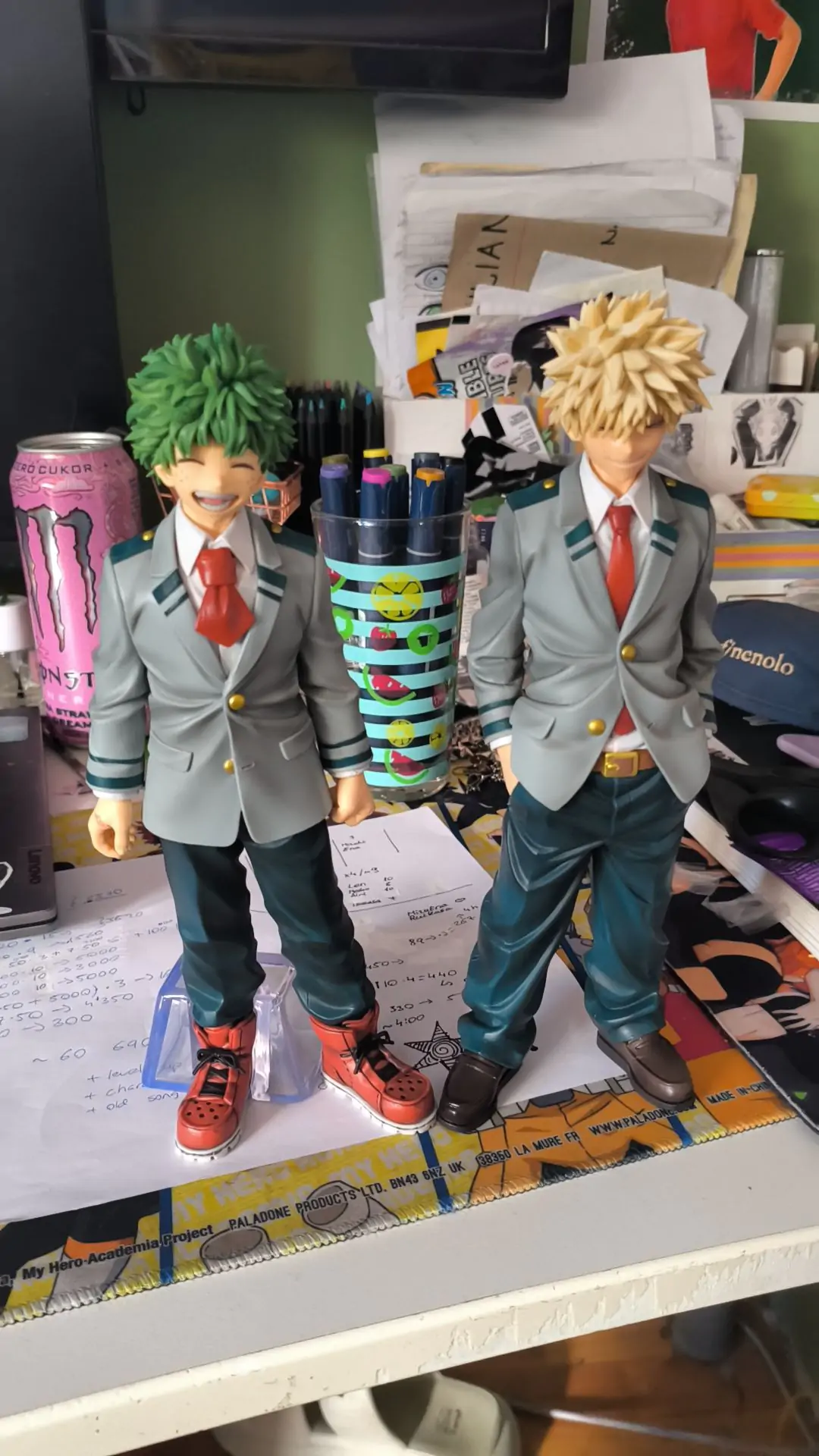 My Hero Academia Izuku Midoriya Ichibansho Figur 23cm Produktfoto