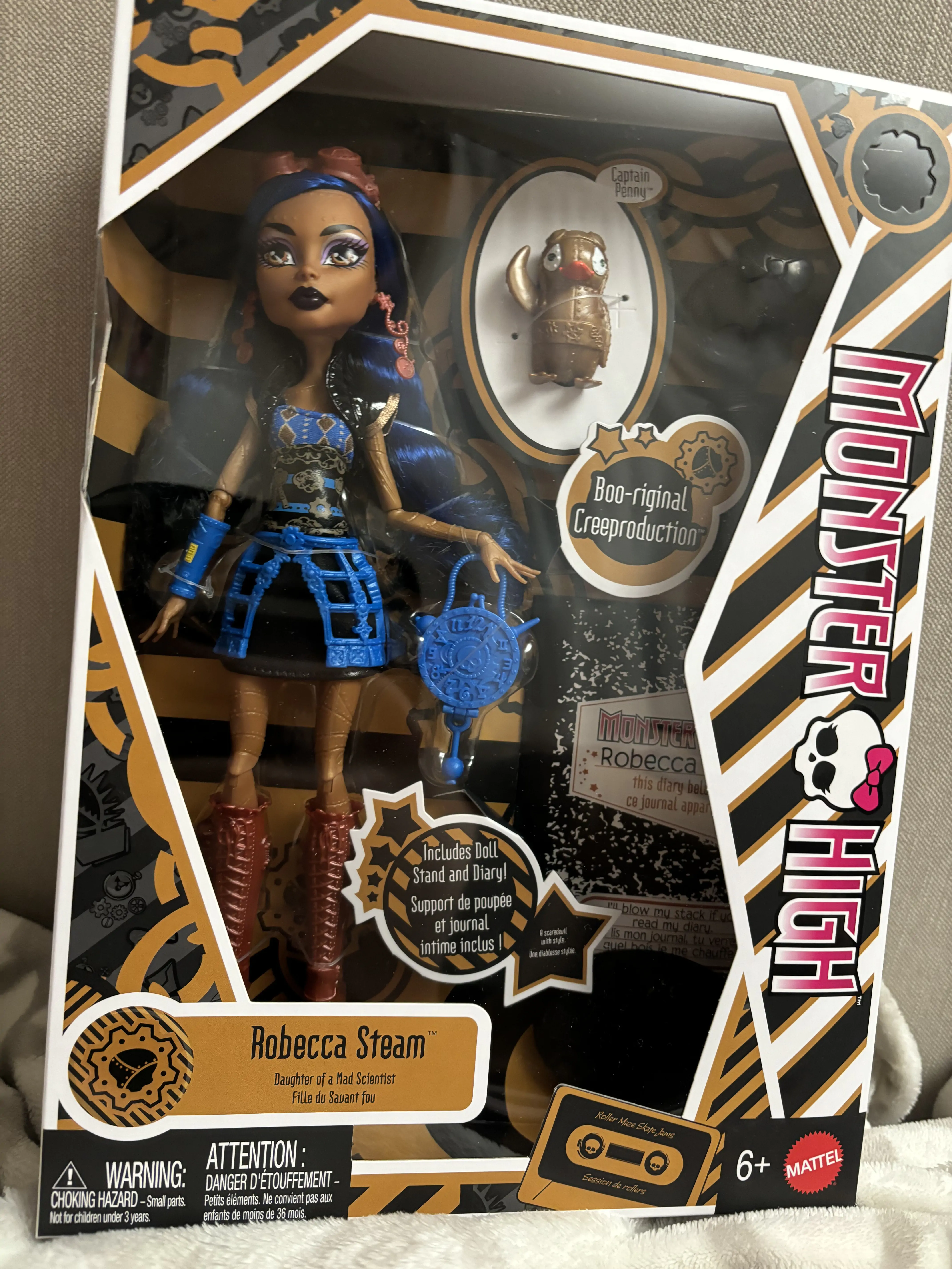 Monster High Sammler Puppe Robecca Steam Produktfoto