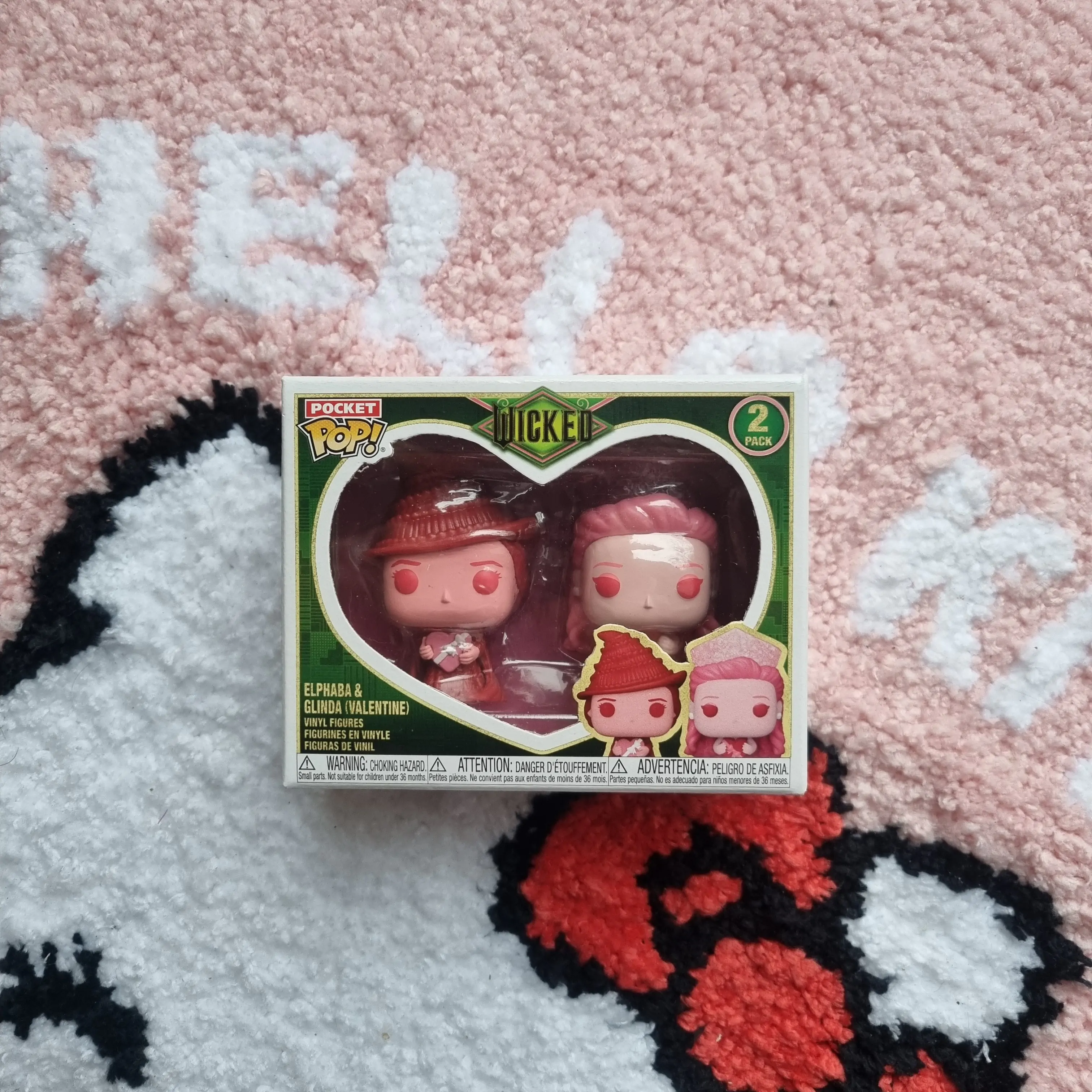 Wicked Pocket Funko POP! Vinyl Figuren 2er-Pack Valentines 4 cm Produktfoto