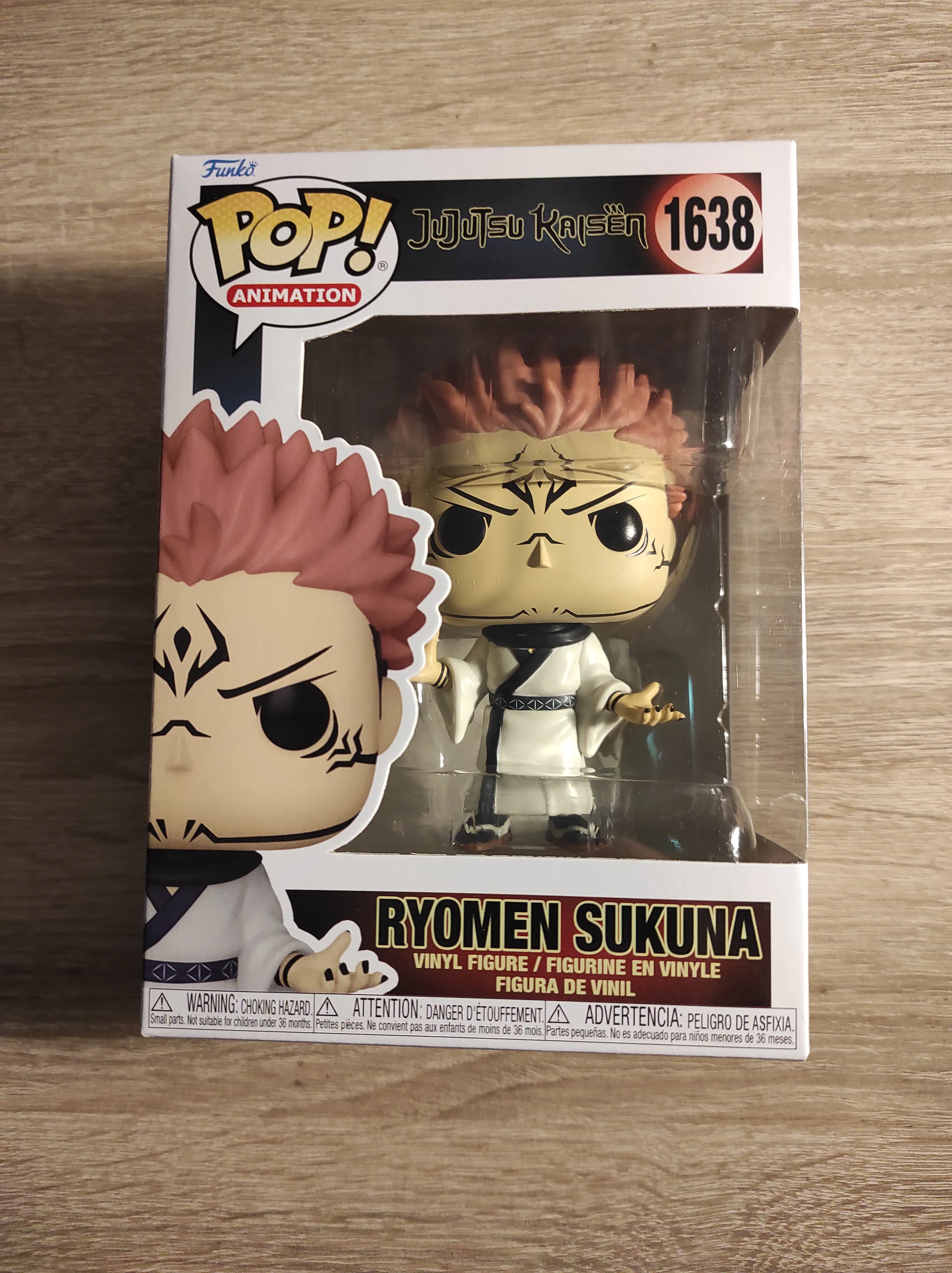 Jujutsu Kaisen Funko POP! Animation Vinyl Figuren Sukuna 9 cm Produktfoto