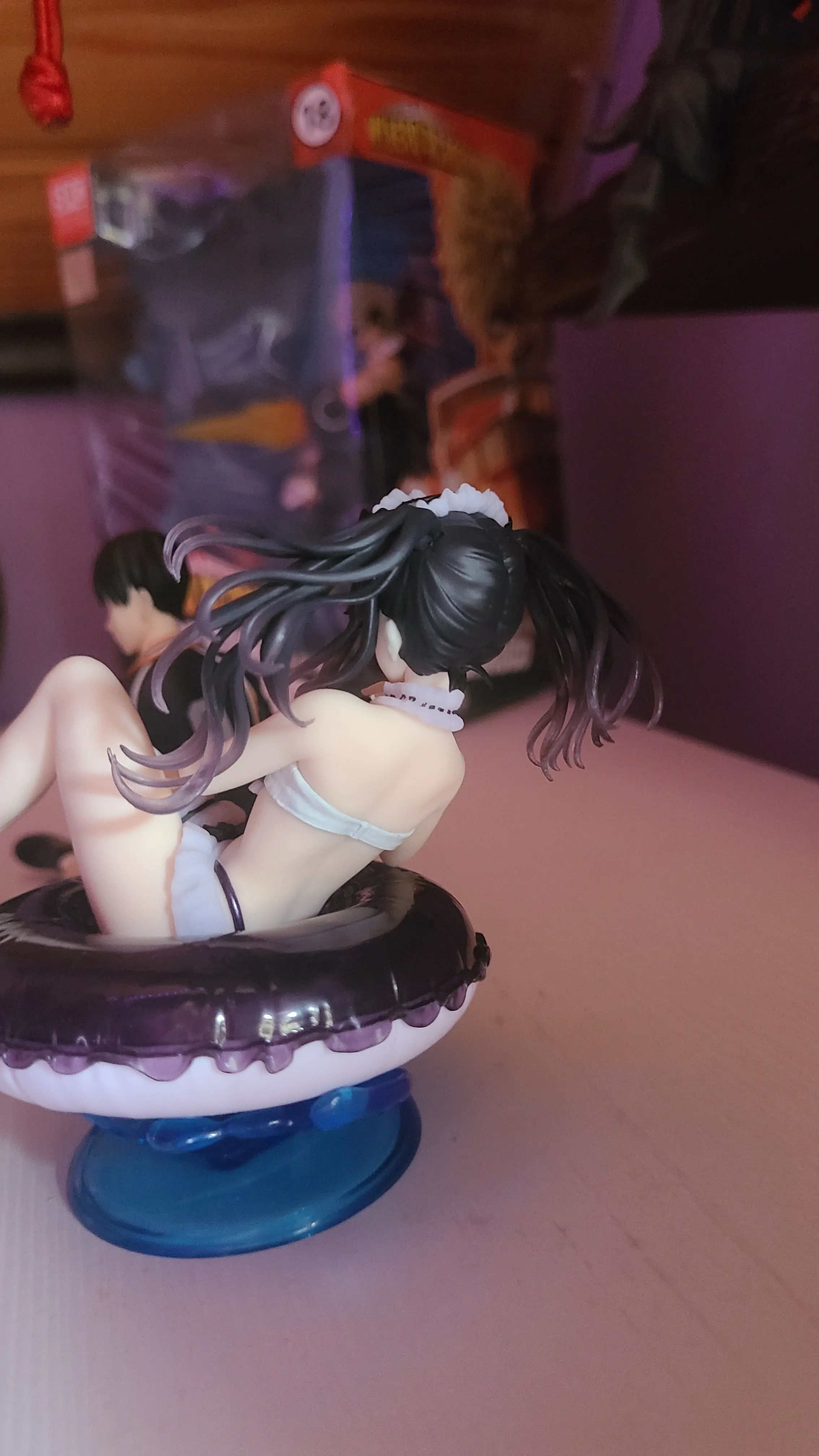 Date A Live IV PVC Statue Aqua Float Girls Figure Kurumi Tokisaki Renewal Edition 10 cm Produktfoto