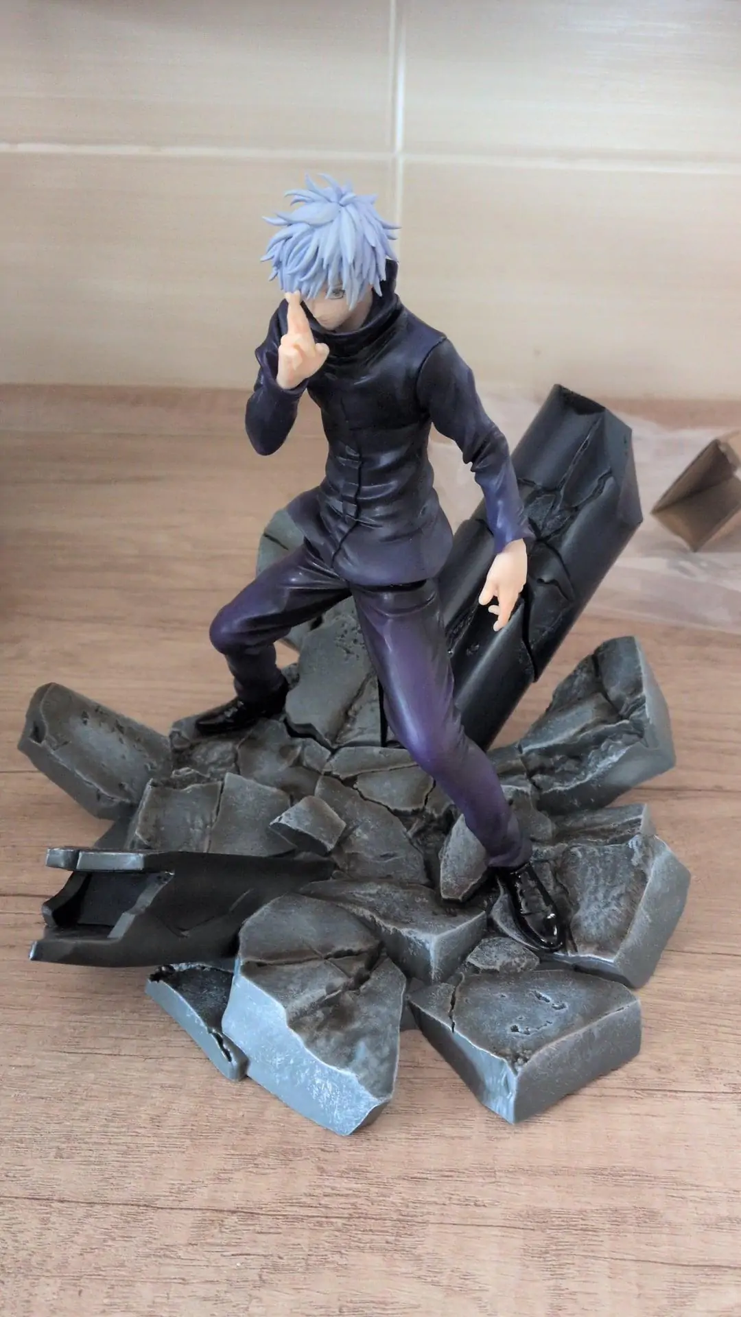 Jujutsu Kaisen Figurizm Luminasta PVC Statue Shibuya Incident Satoru Gojo Unlimited Void 21 cm Produktfoto