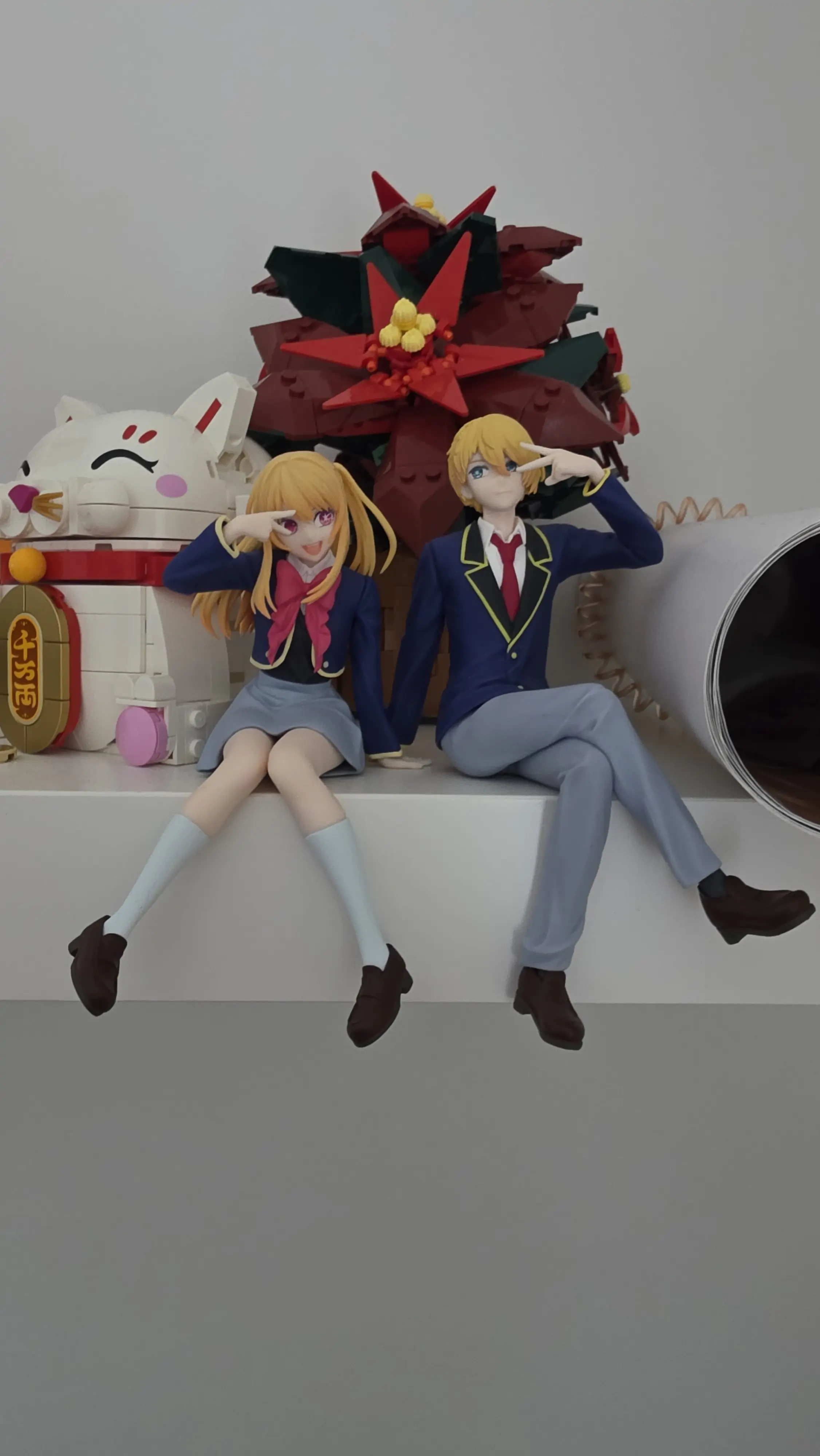 Oshi No Ko PM Perching PVC Statue Ruby Uniform 13 cm Produktfoto