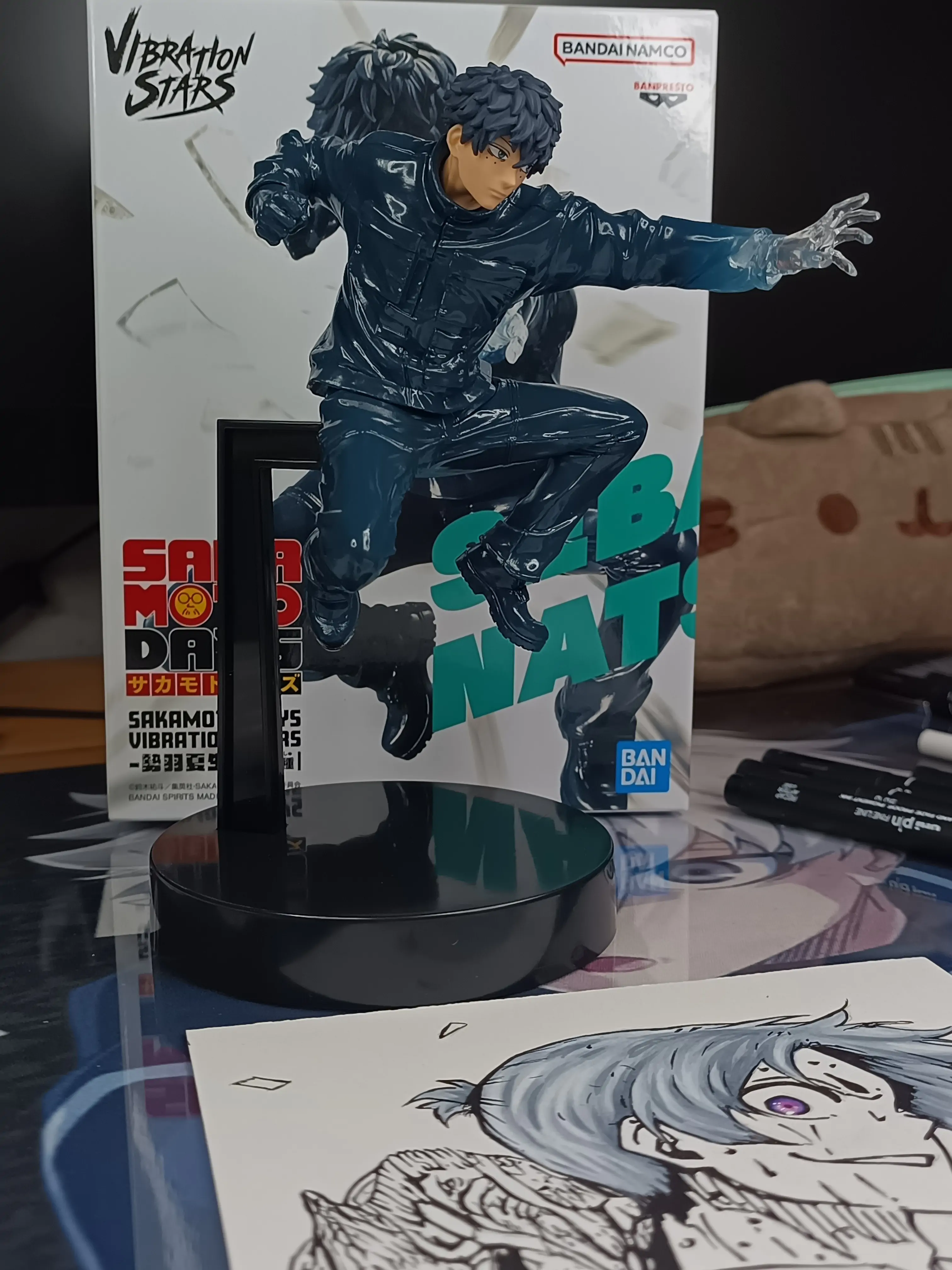 Sakamoto Days Natsuki Seba Vibration Stars Figur 10cm Produktfoto