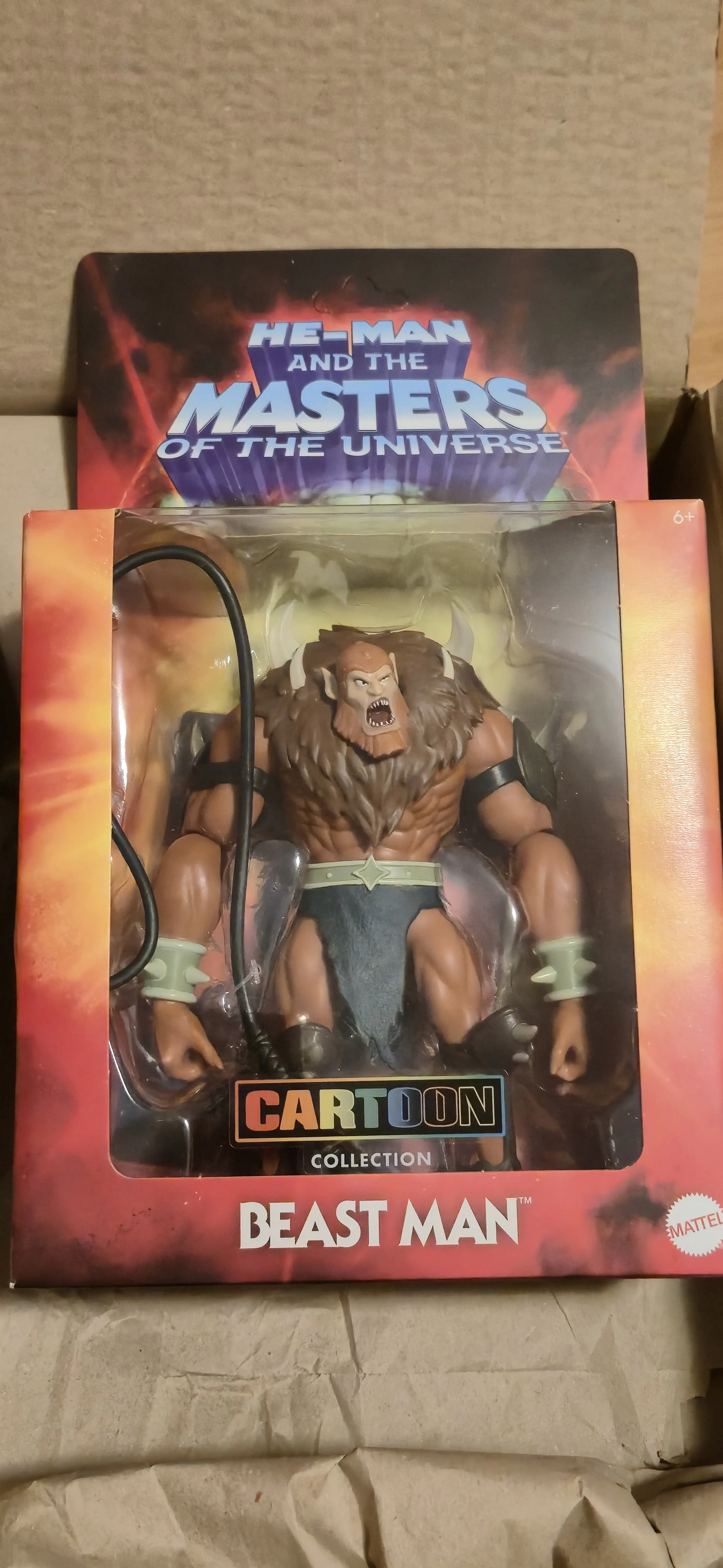 Masters of the Universe Origins Deluxe Actionfigur Beast Man 14 cm Produktfoto