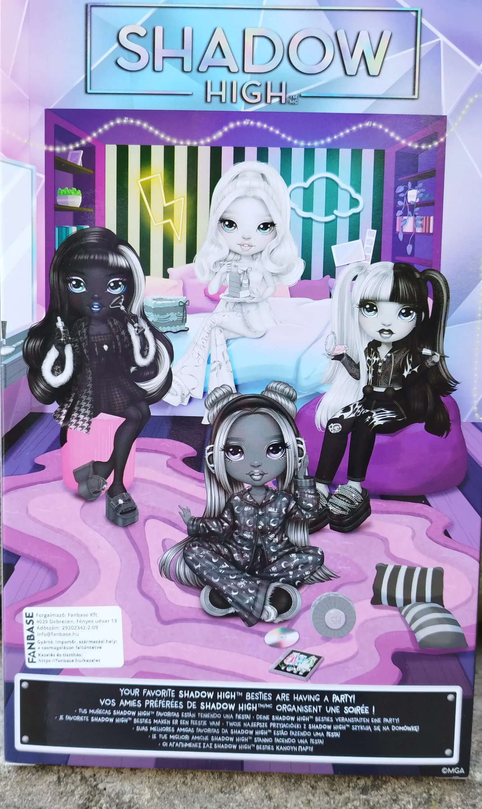 Shadow High Fashion Puppe Girls Night Luna Puppe Produktfoto