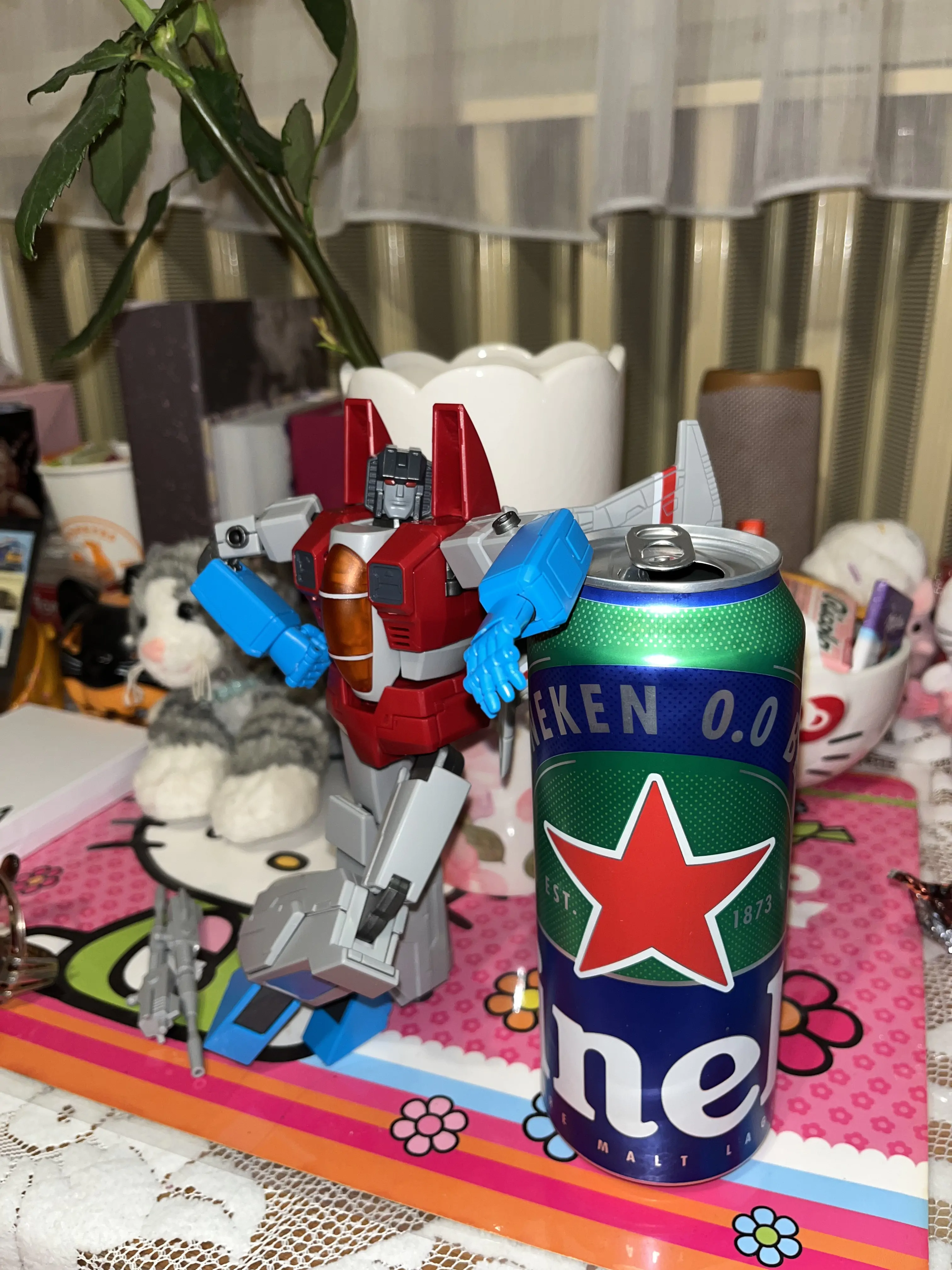 Transformers Generation One AMK Series Plastikmodellbausatz Starscream 19 cm Produktfoto