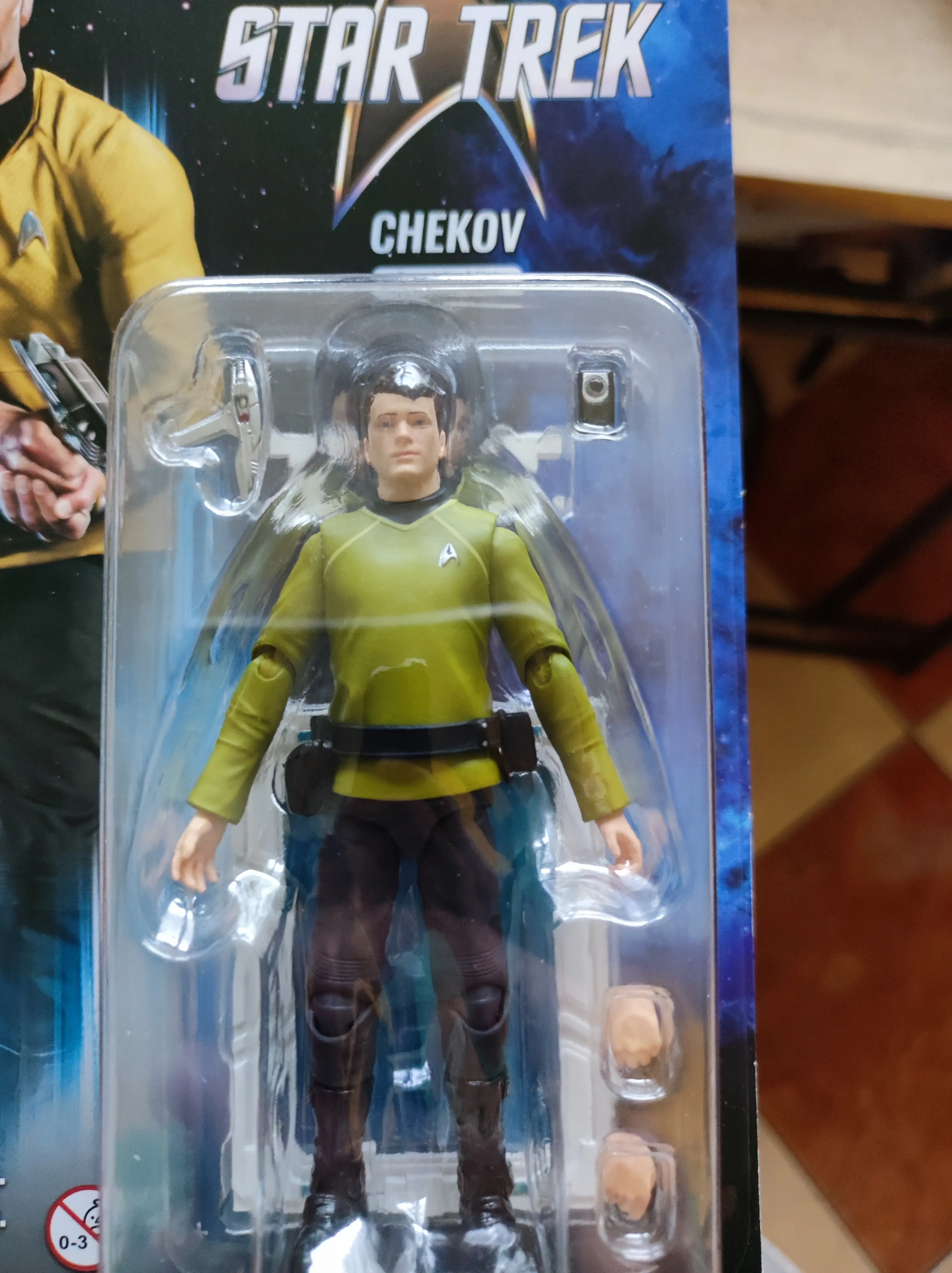 Star Trek Exquisite Mini Actionfigur 1/18 Star Trek 2009 Chekov 10 cm Produktfoto