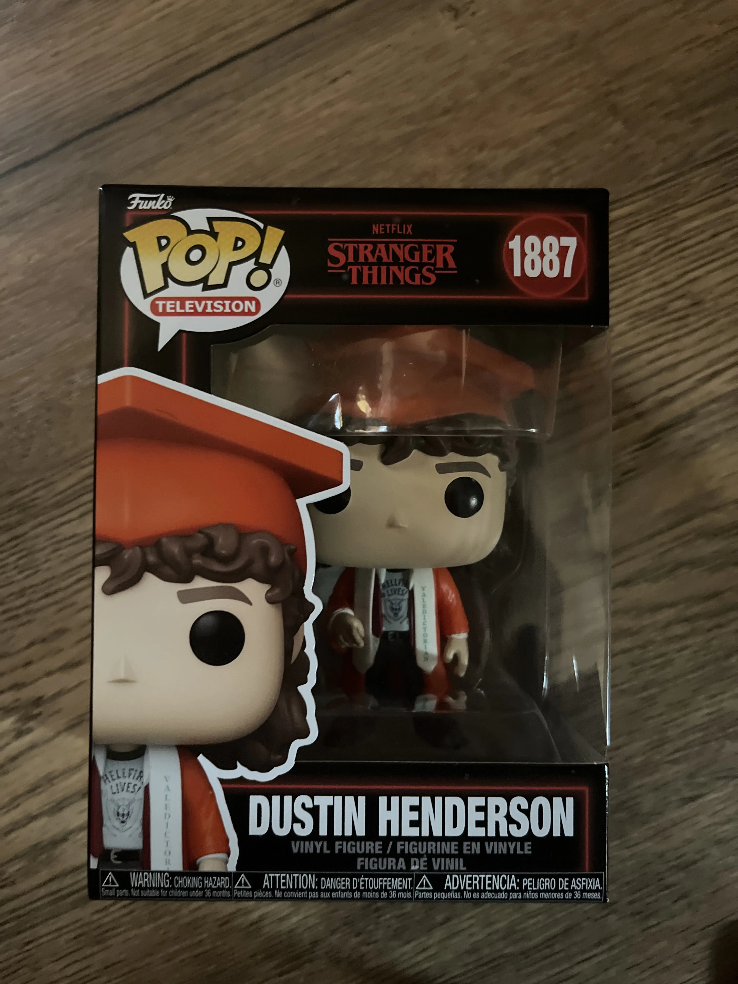 Funko POP Figur Stranger Things Dustin Henderson Produktfoto