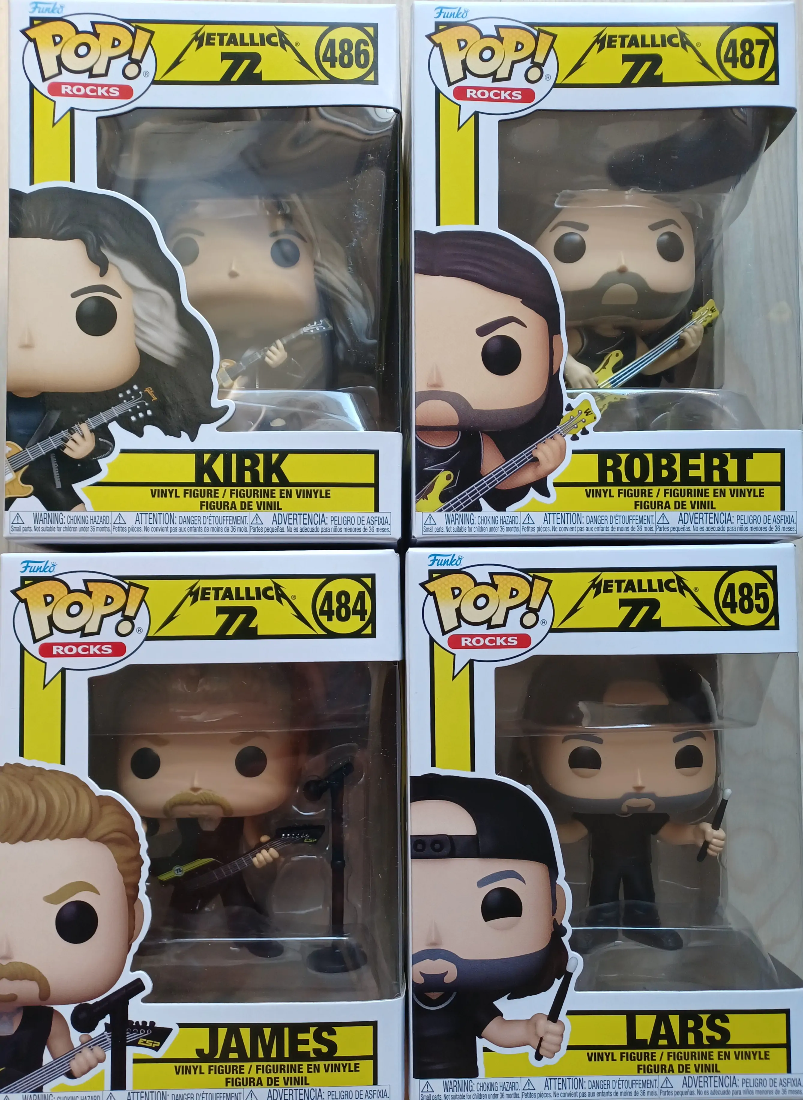 Funko POP Figur Metallica 72 James Produktfoto
