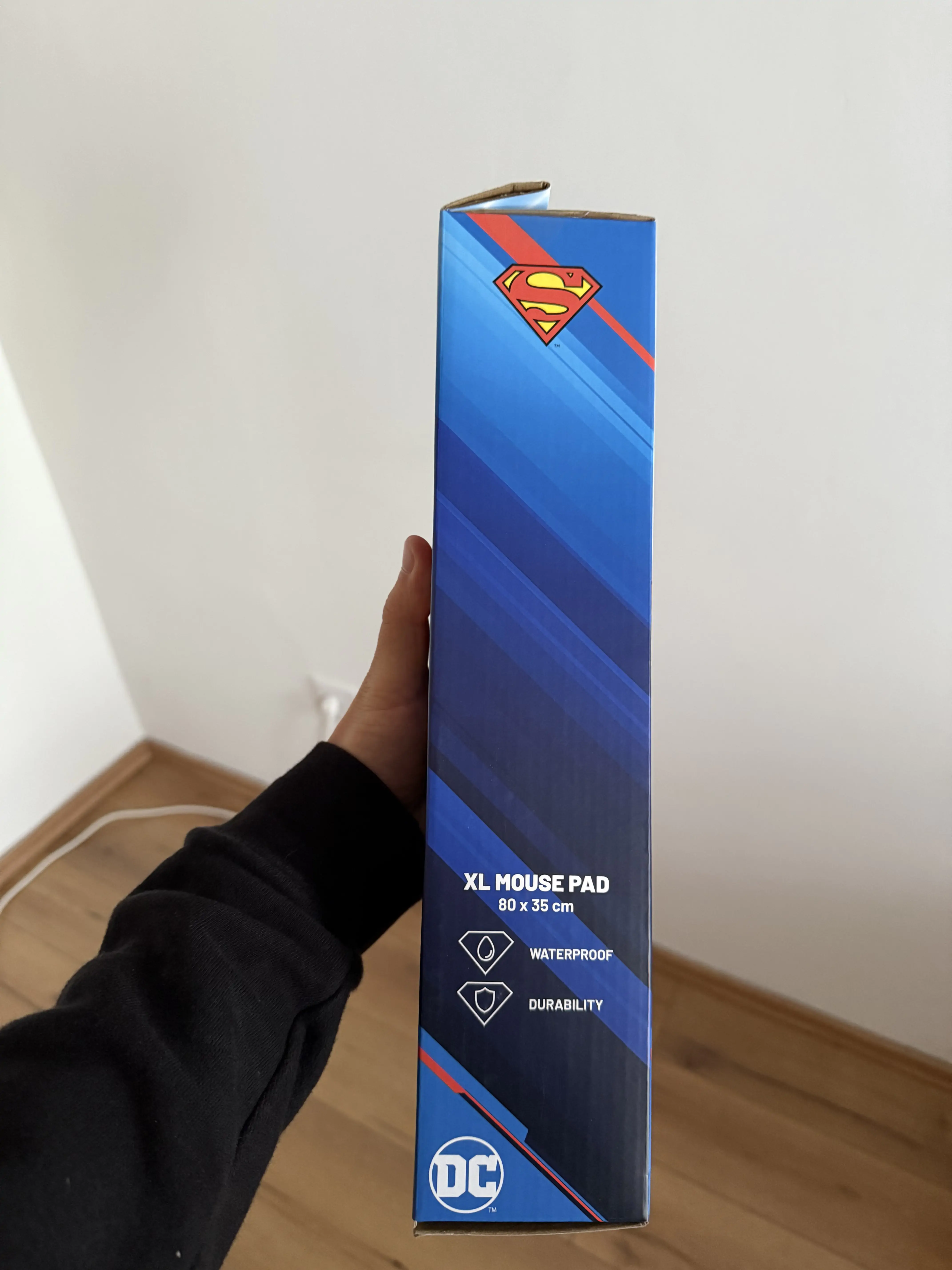 Superman Schreibtischunterlage Produktfoto