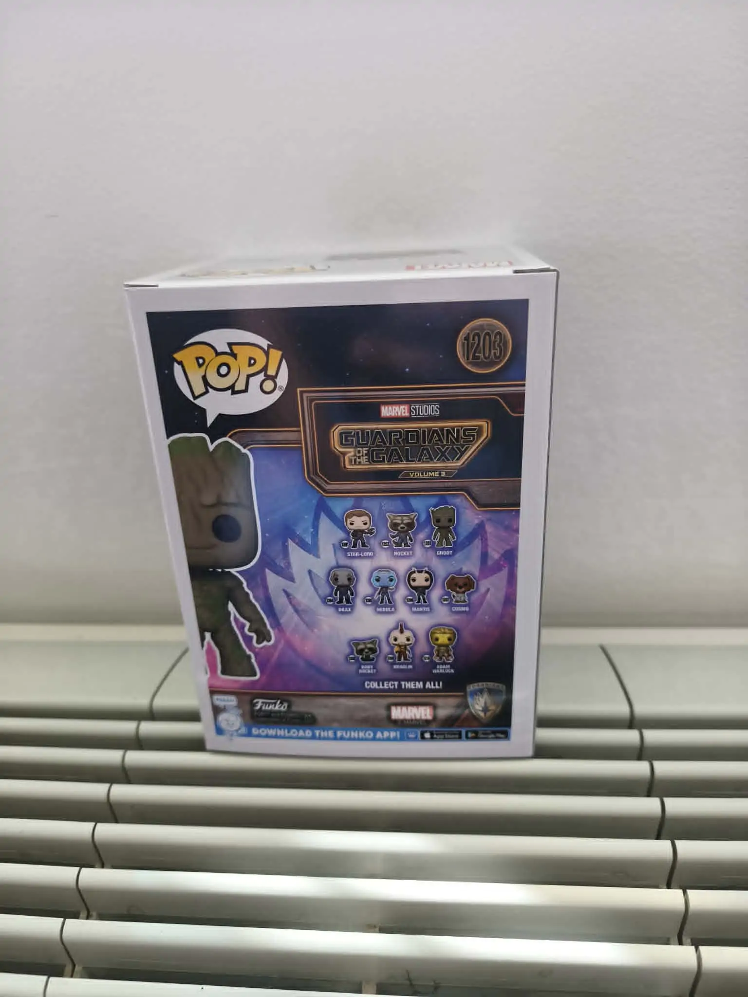 Guardians of the Galaxy Vol. 3 POP! Vinyl Figur Groot 9 cm Produktfoto