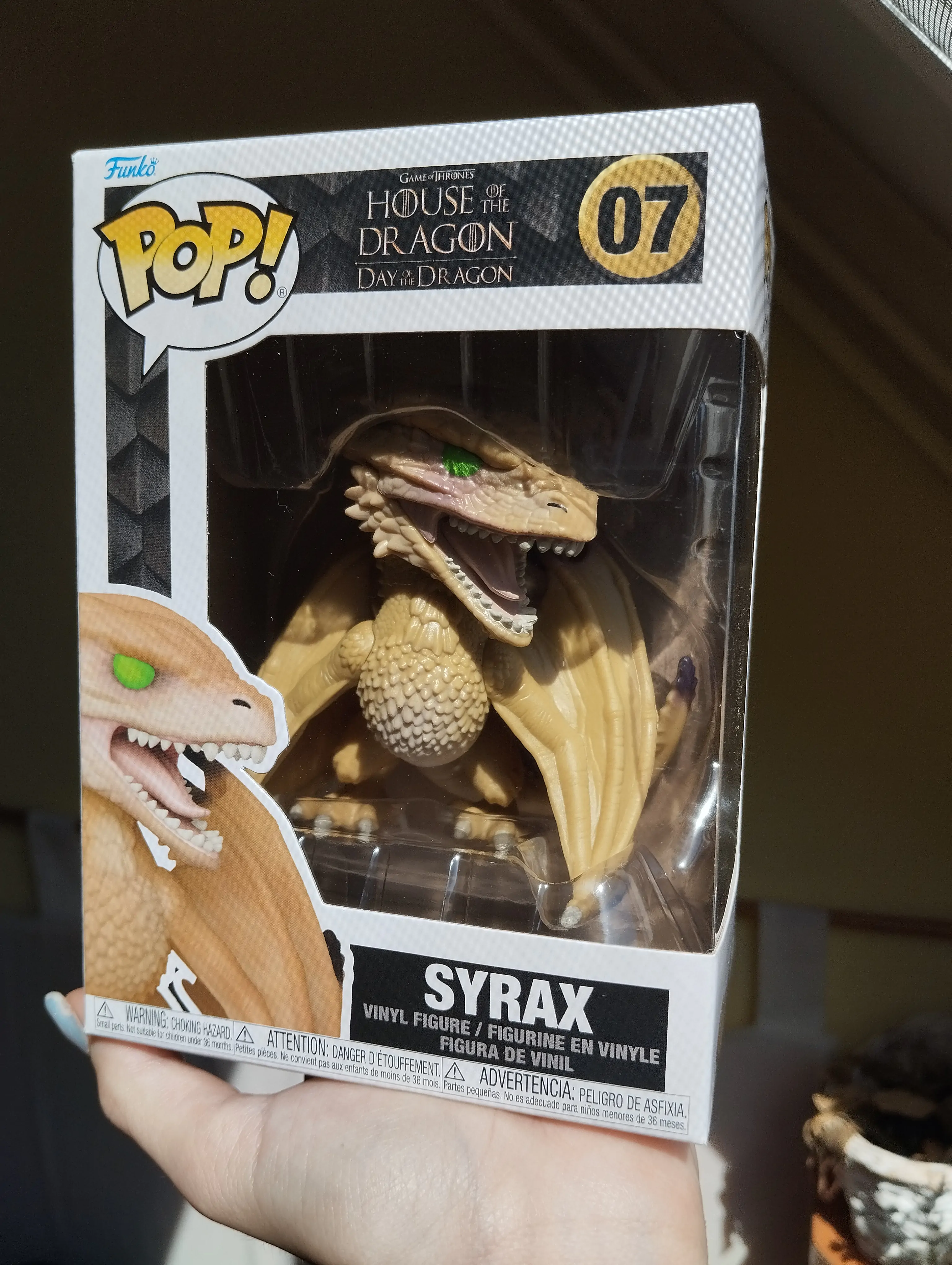 House of the Dragon POP! TV Vinyl Figur Syrax 9 cm termékfotó